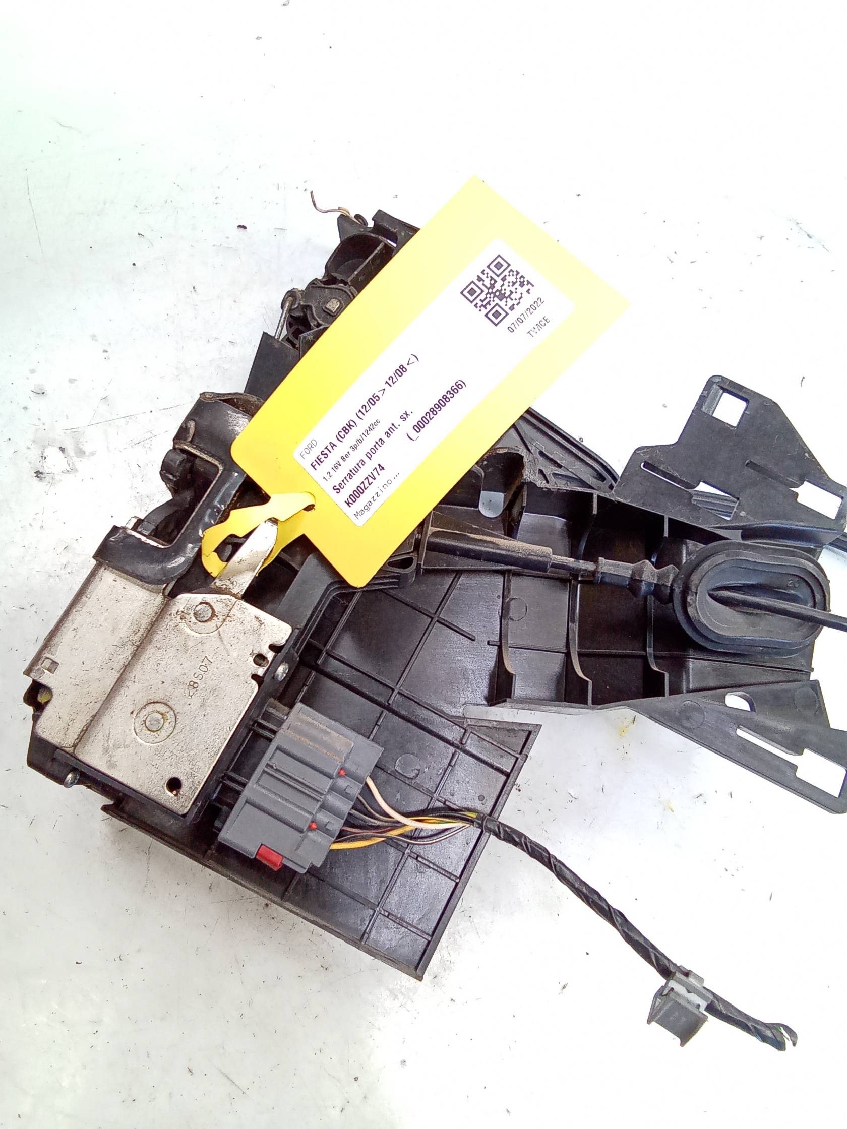 Serratura porta ant. sx.