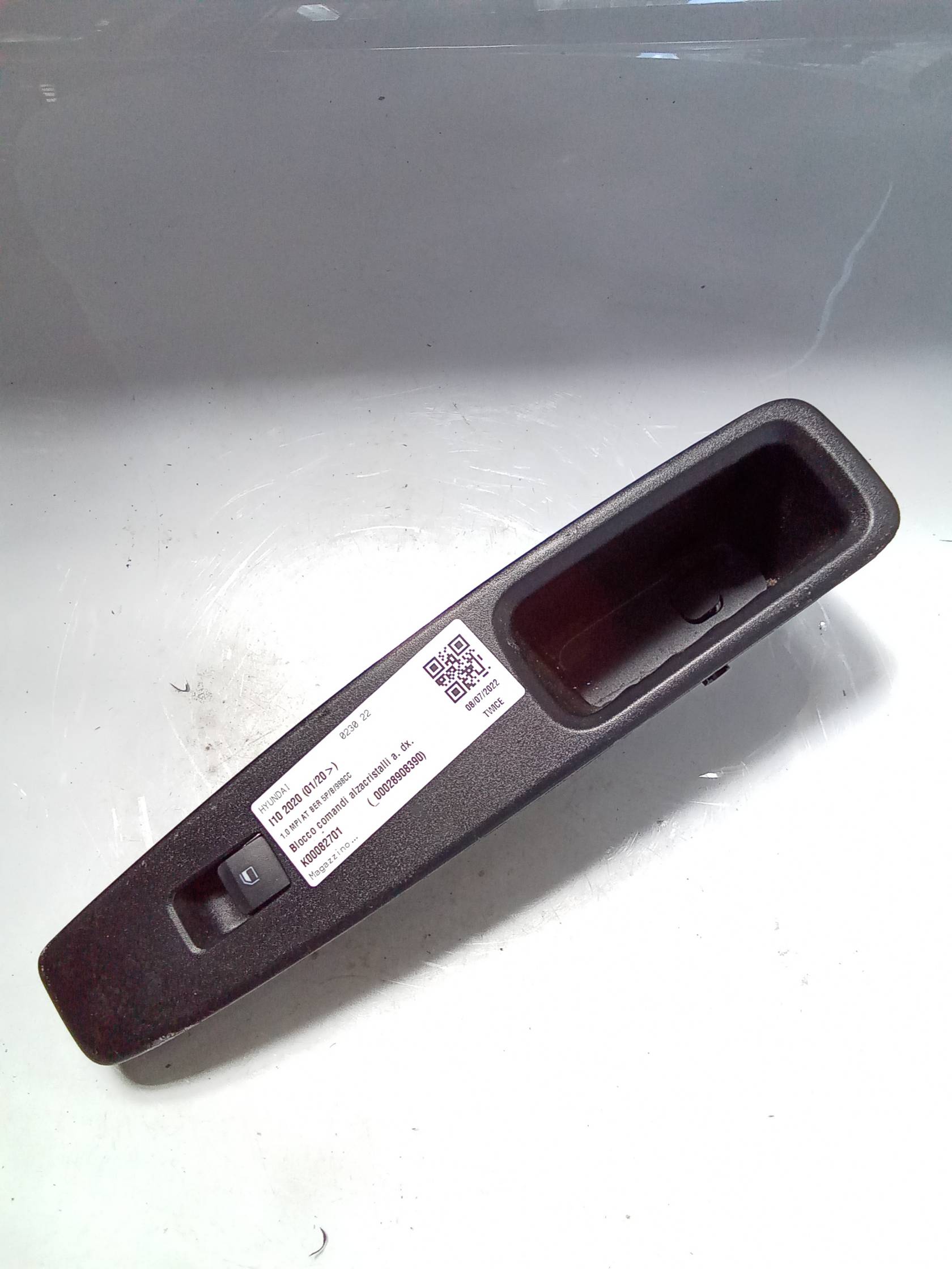 Blocco comandi alzacristalli a. dx.