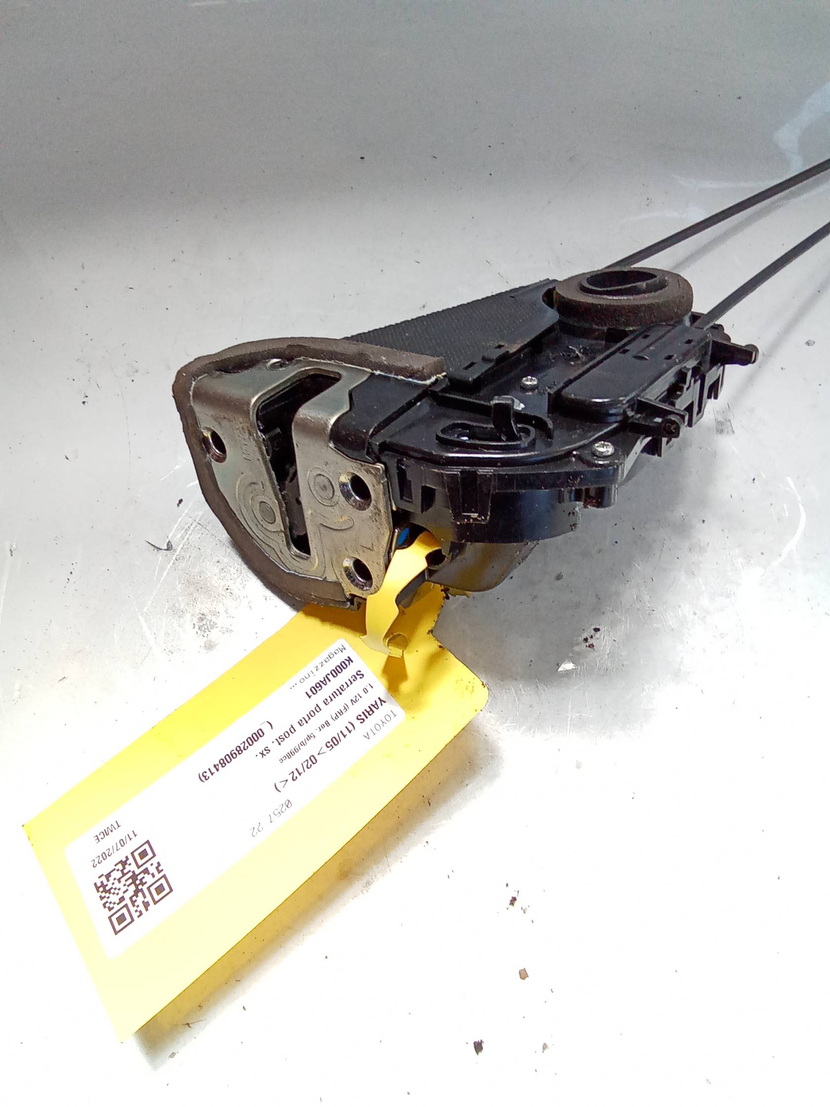 Serratura porta post. sx.