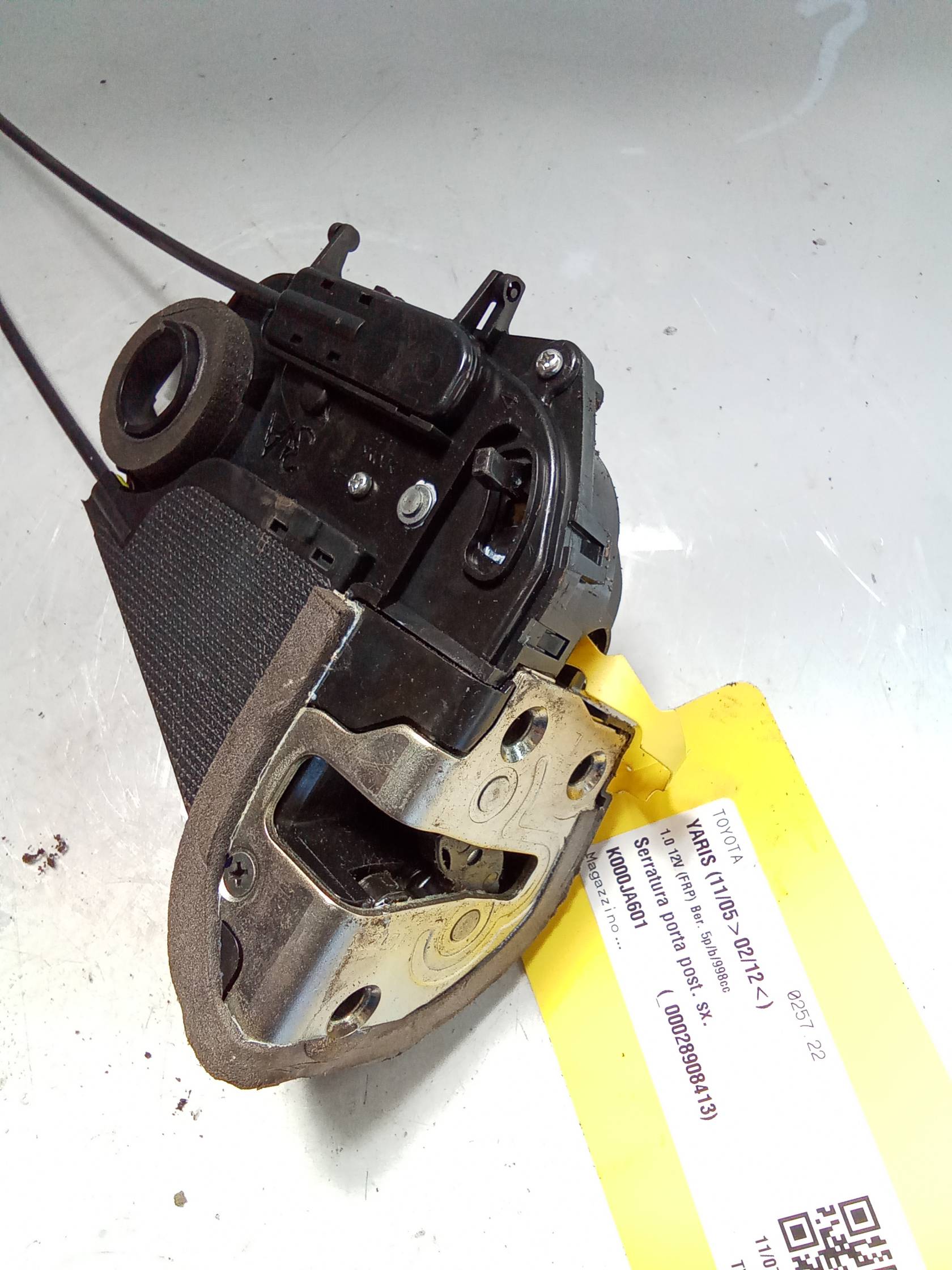 Serratura porta post. sx.