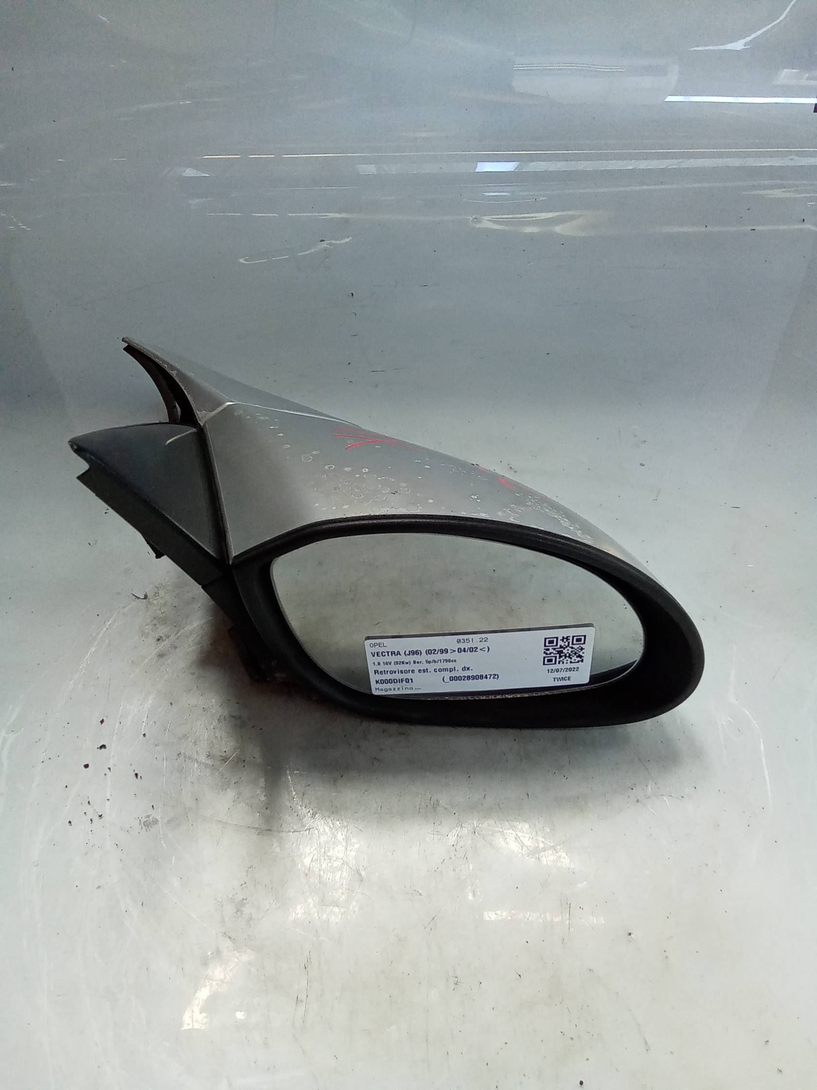 Retrovisore est. compl. dx.