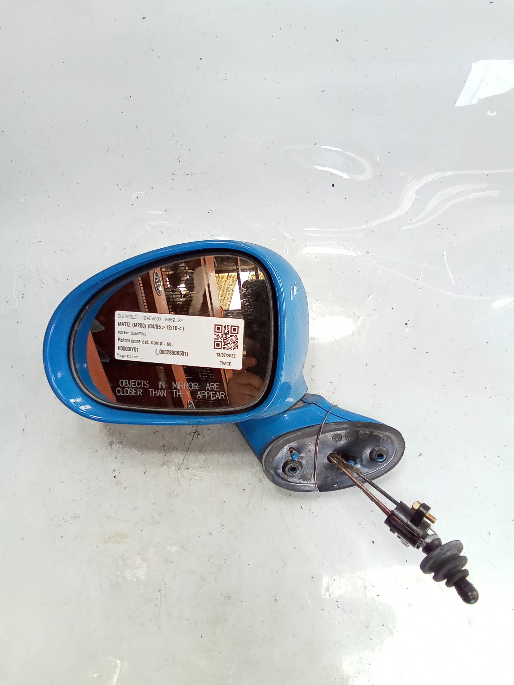 Retrovisore est. compl. sx.