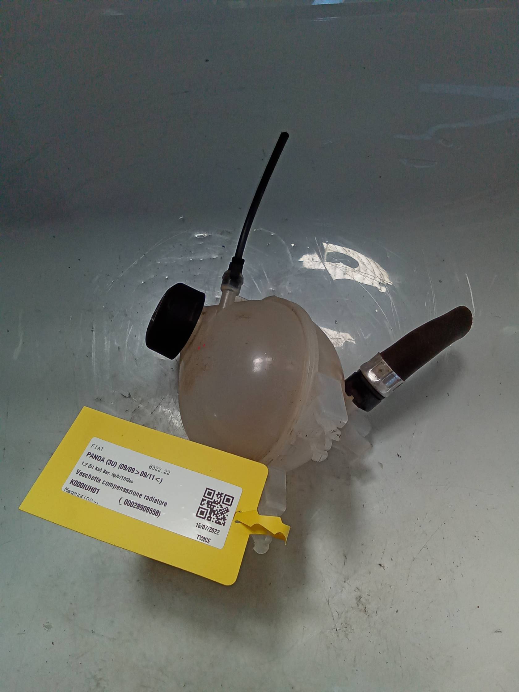 Vaschetta compensazione radiatore