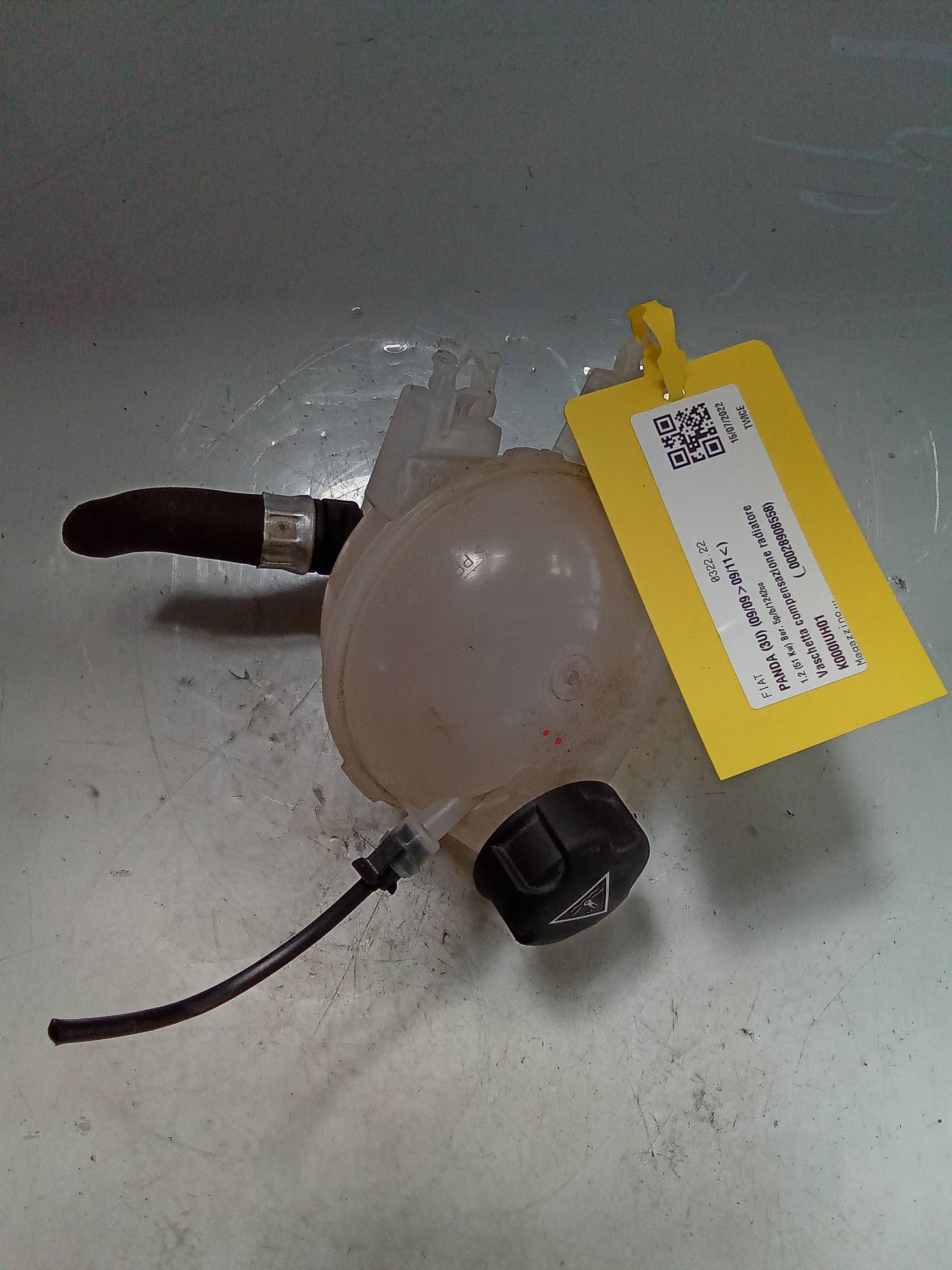 Vaschetta compensazione radiatore