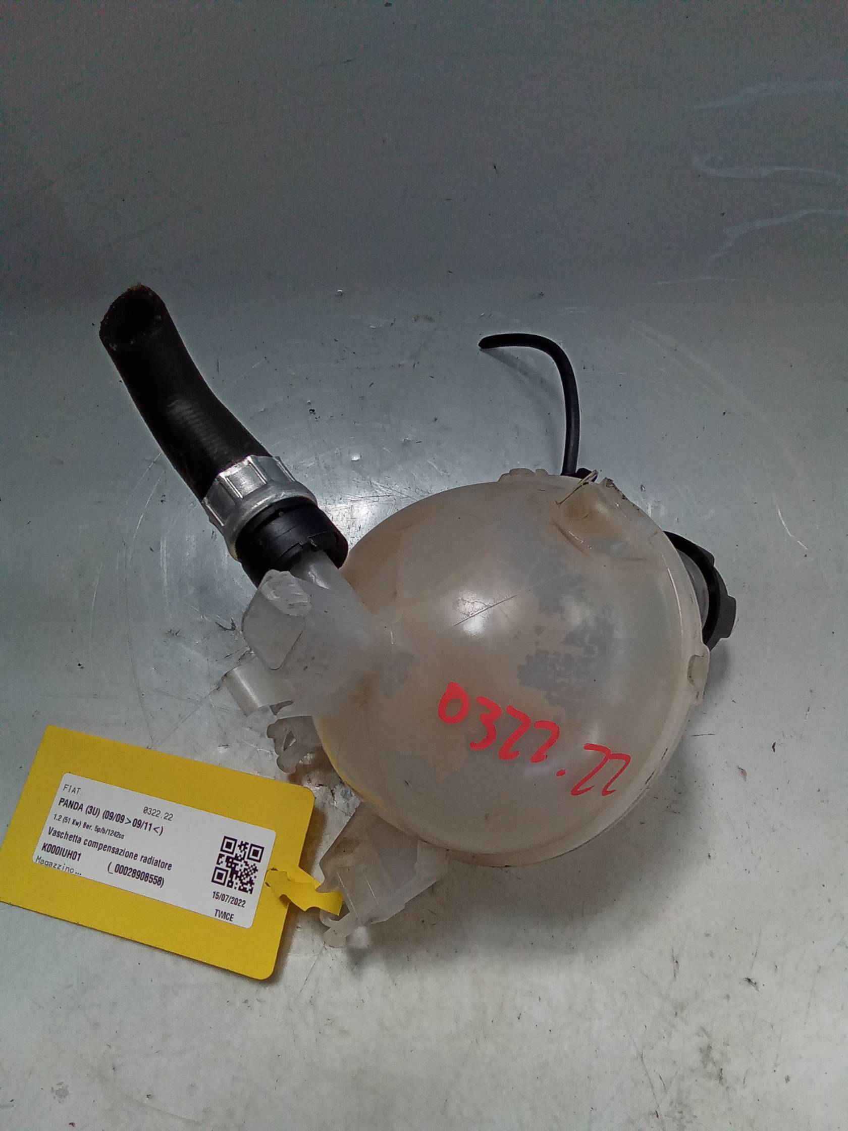 Vaschetta compensazione radiatore