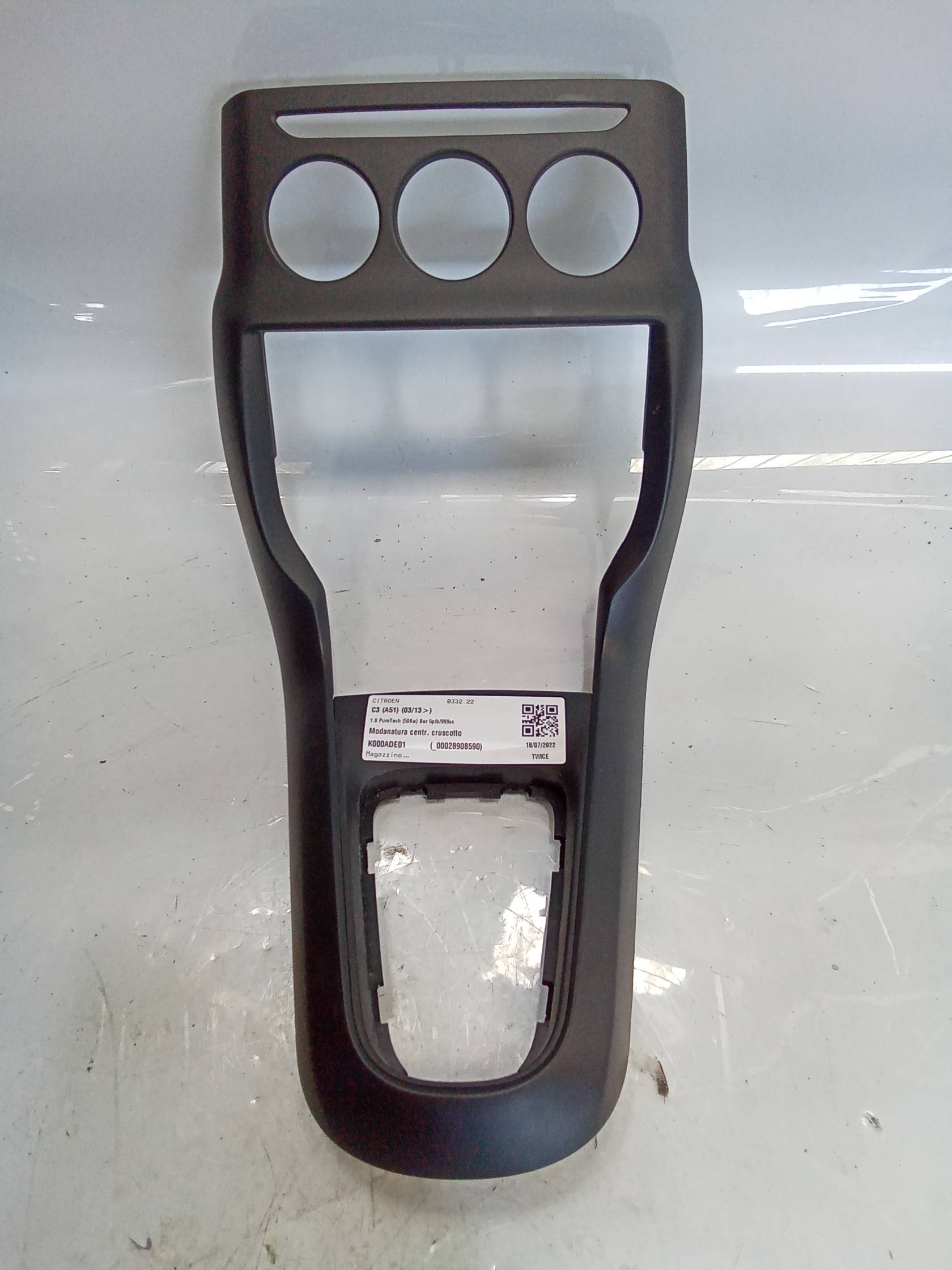 Modanatura centr. cruscotto