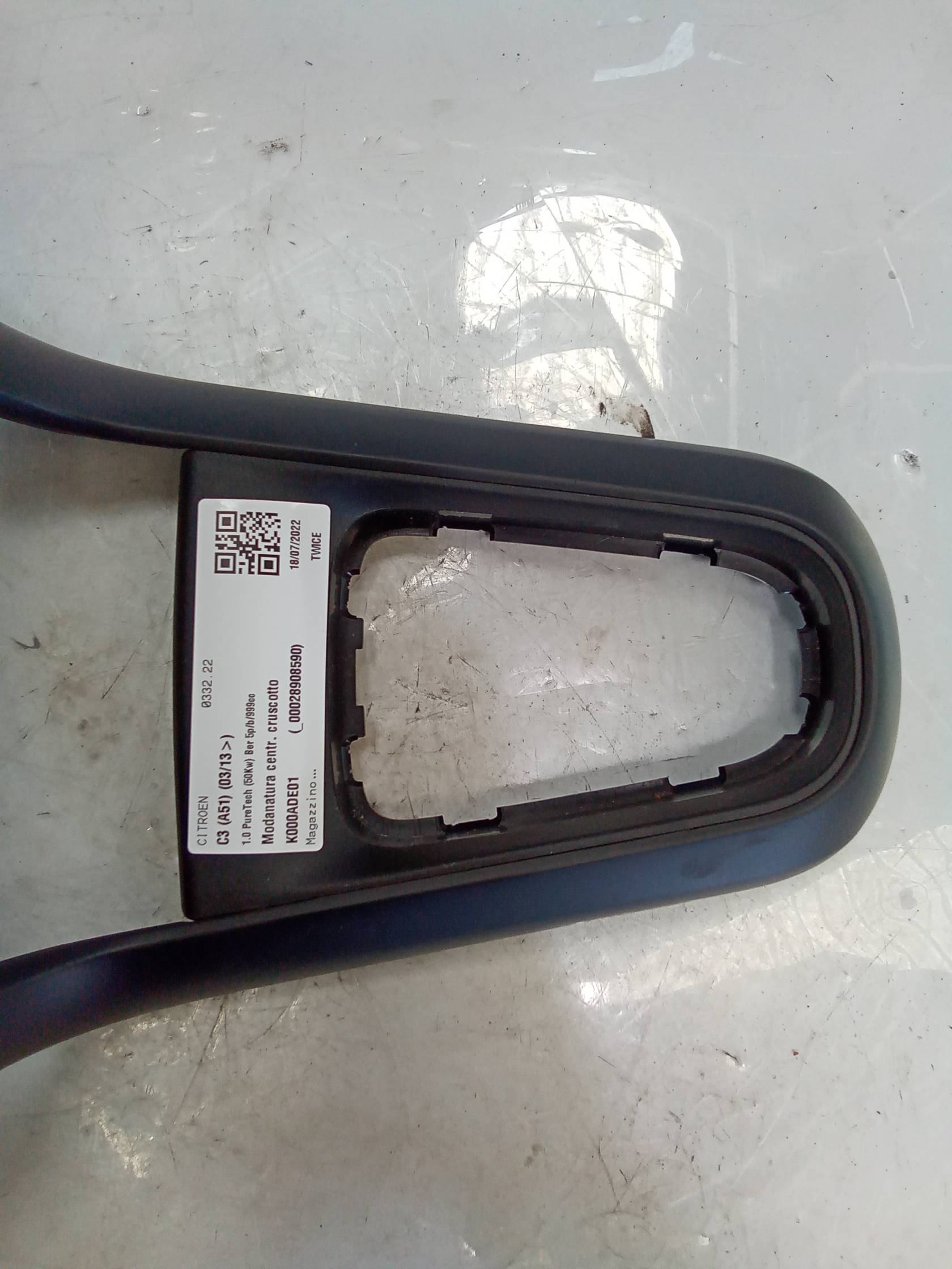 Modanatura centr. cruscotto