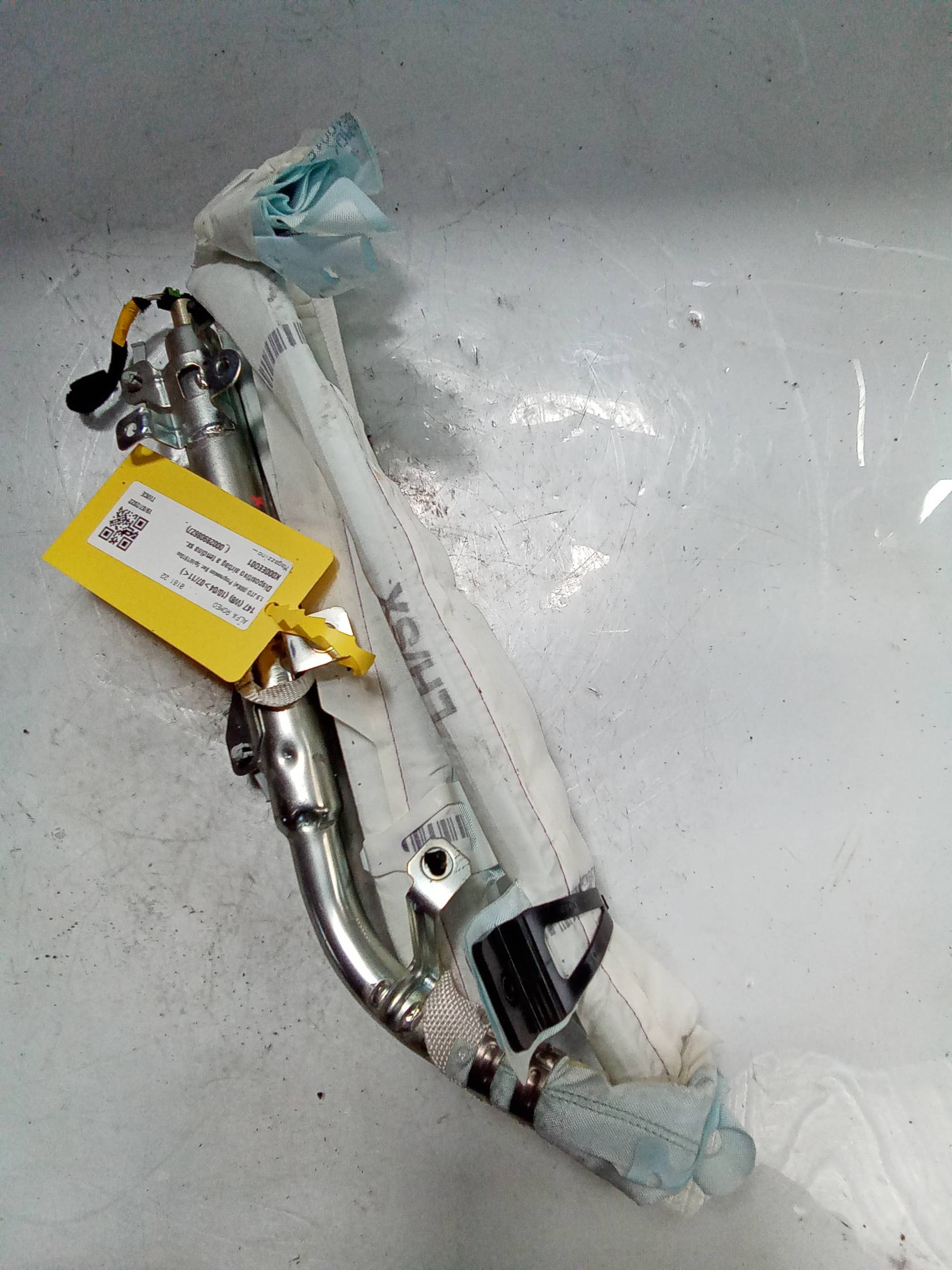 Dispositivo airbag a tendina sx.