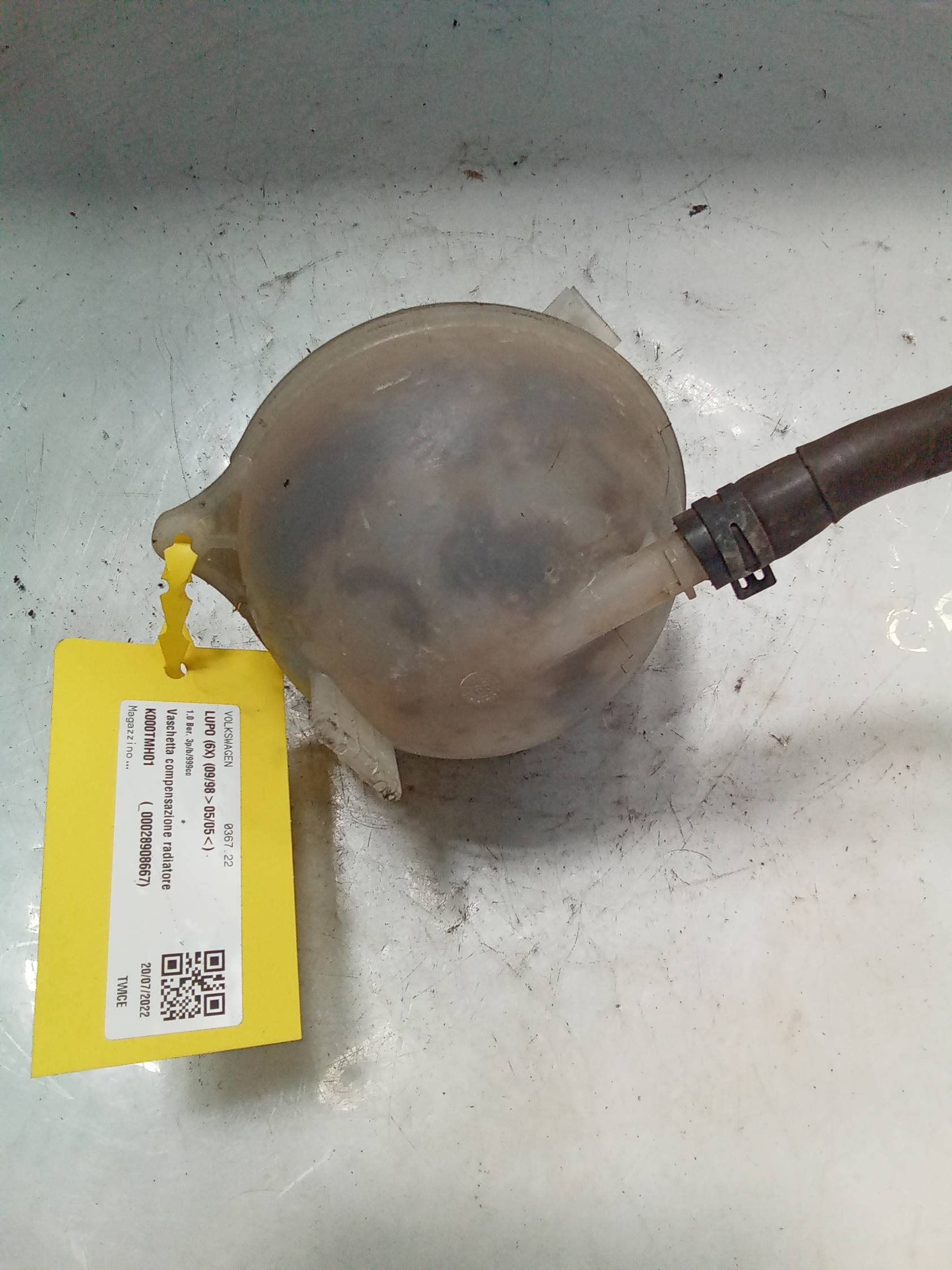 Vaschetta compensazione radiatore