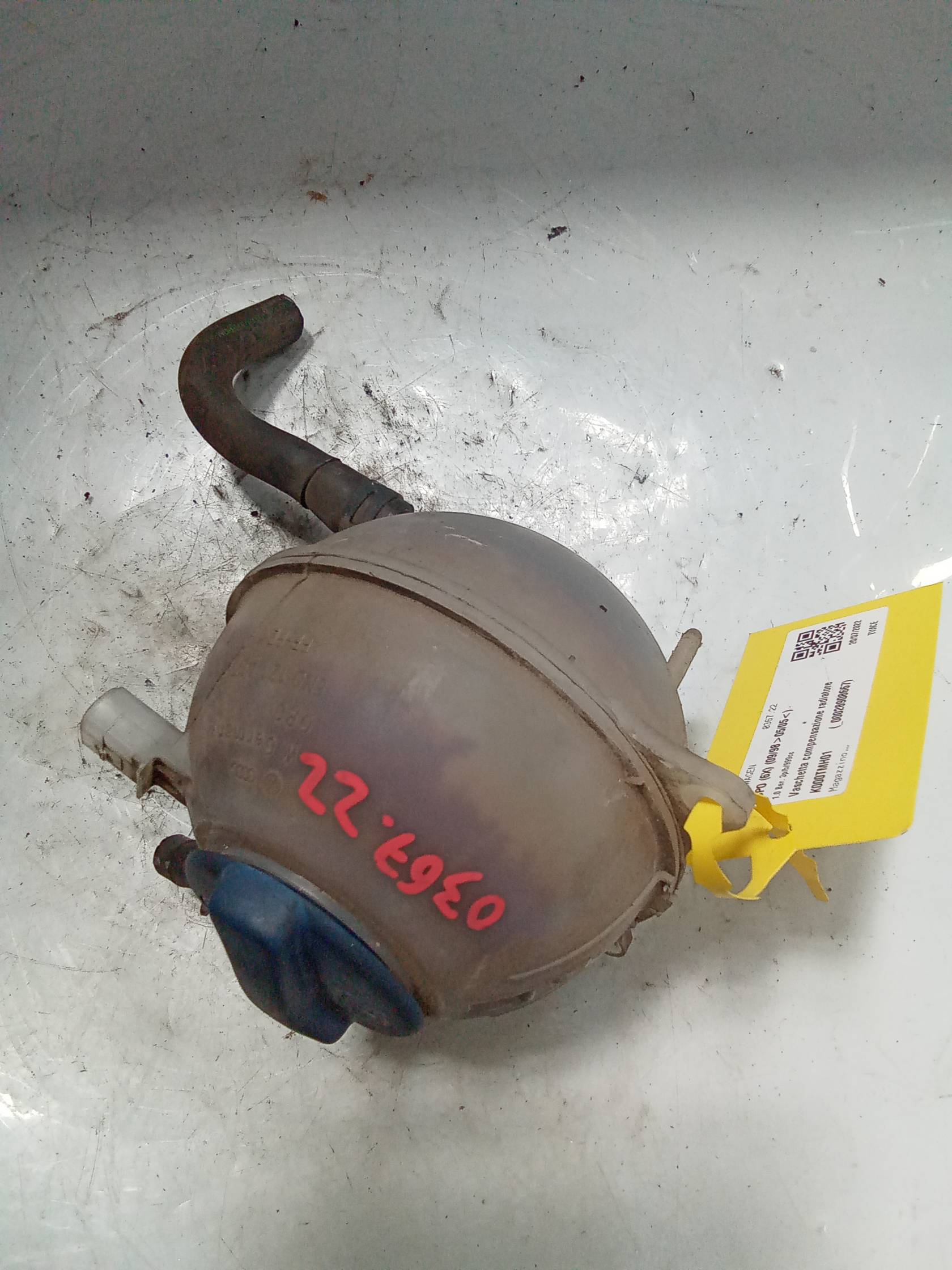 Vaschetta compensazione radiatore