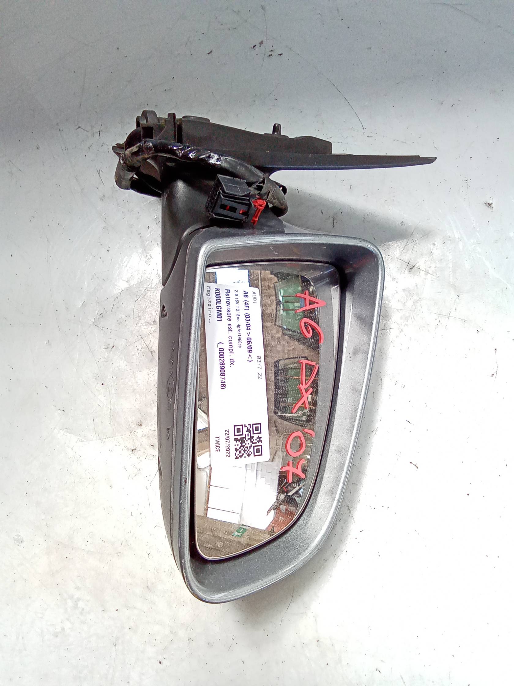 Retrovisore est. compl. dx.