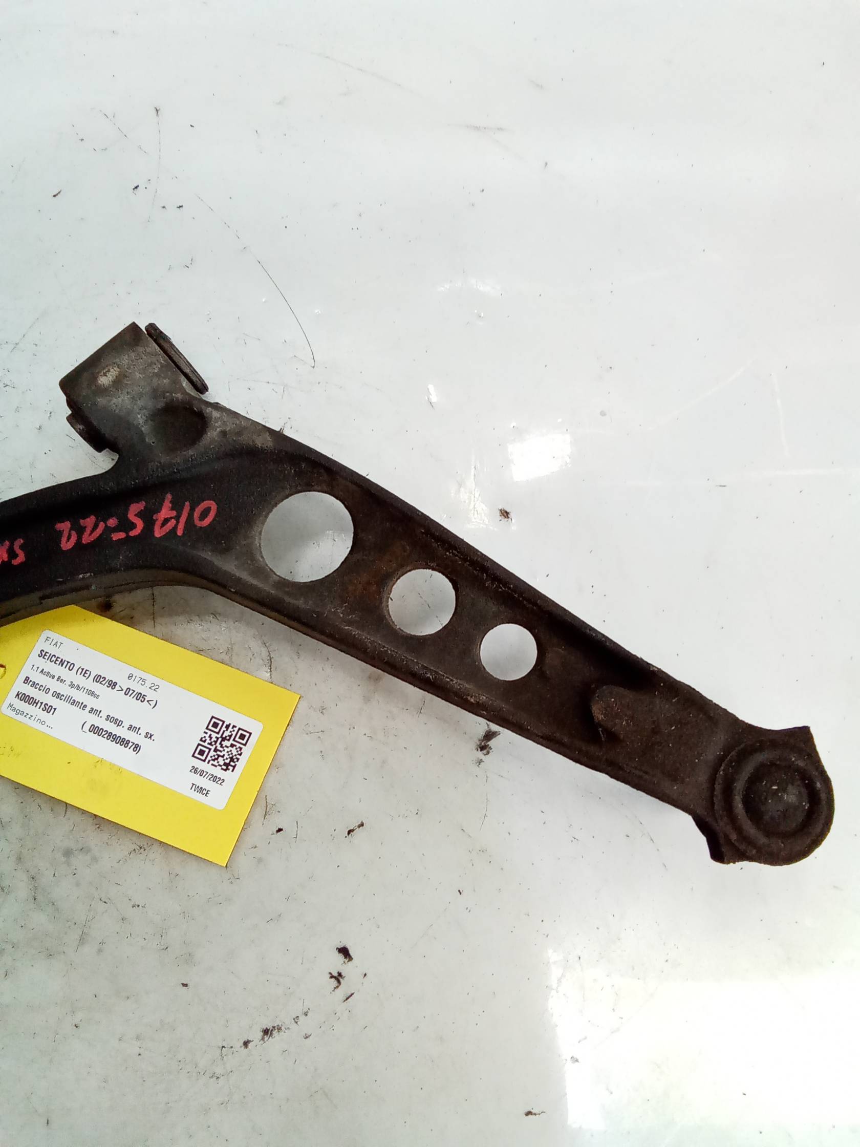 Braccio oscillante ant. sosp. ant. sx.