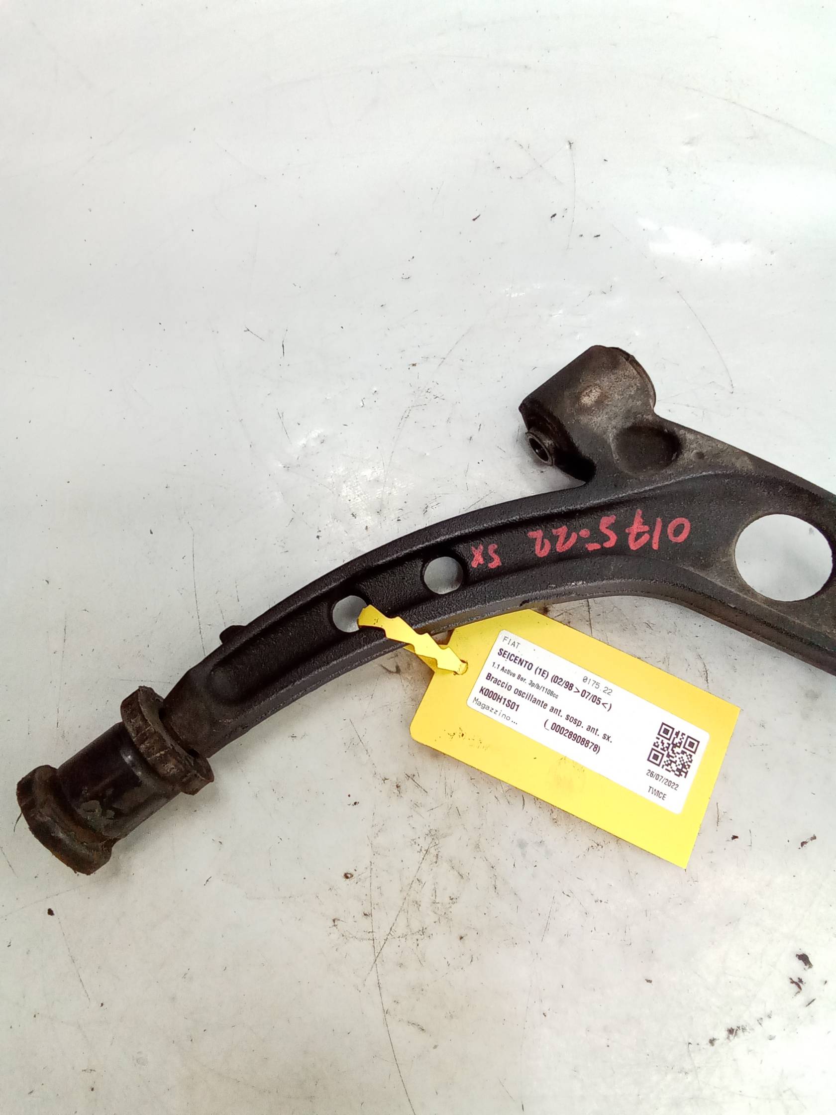 Braccio oscillante ant. sosp. ant. sx.