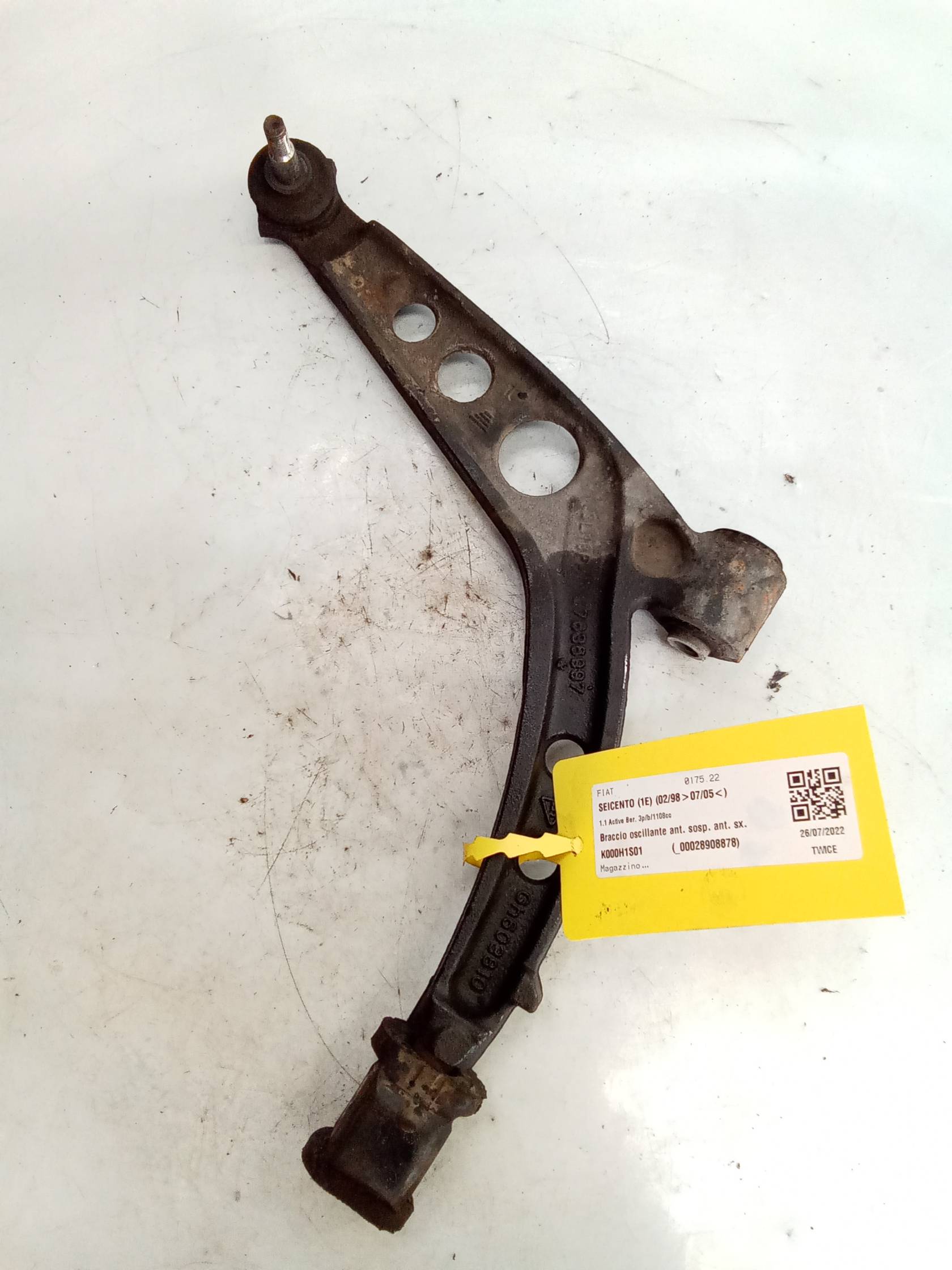 Braccio oscillante ant. sosp. ant. sx.