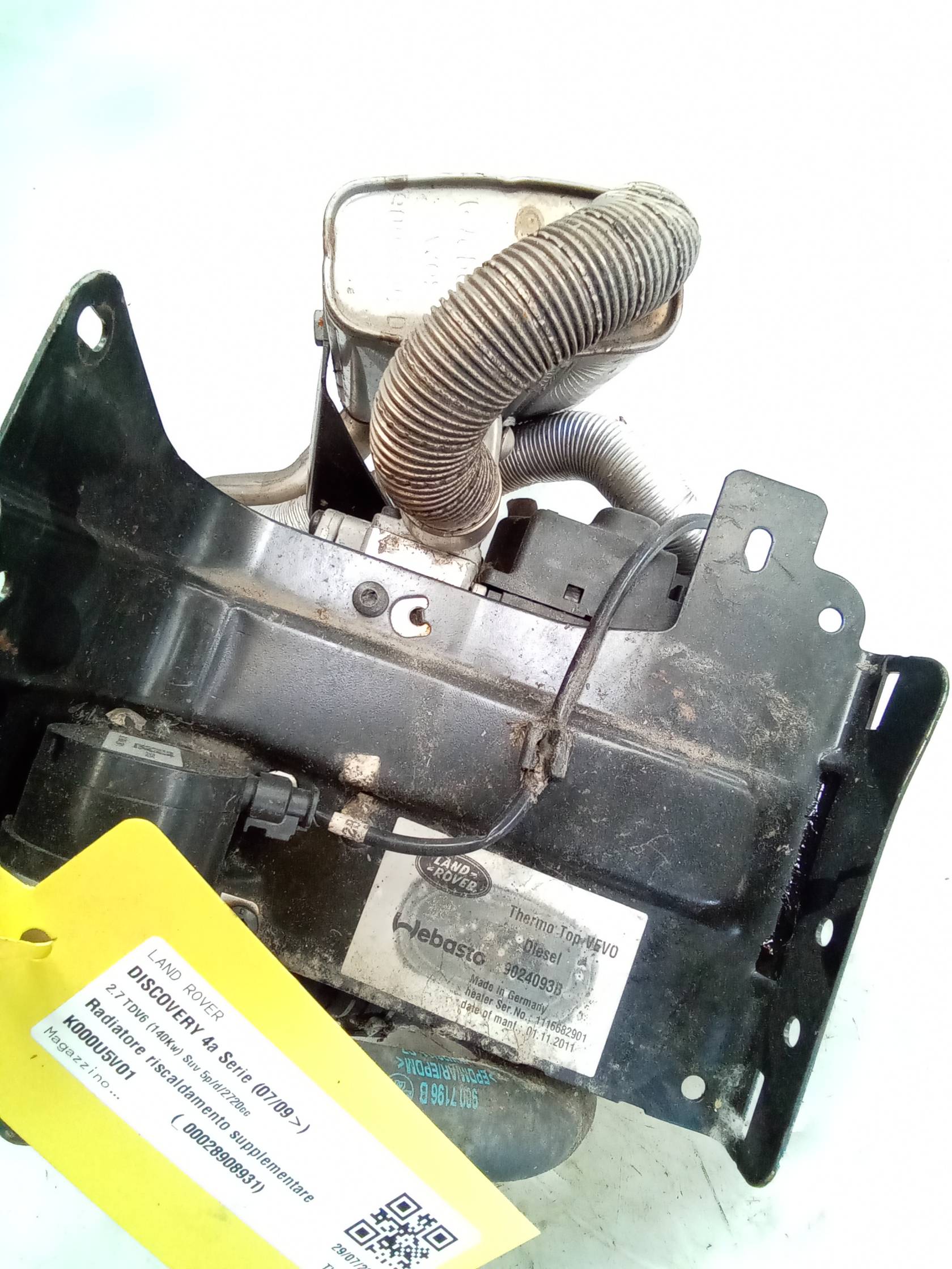 Radiatore riscaldamento supplementare