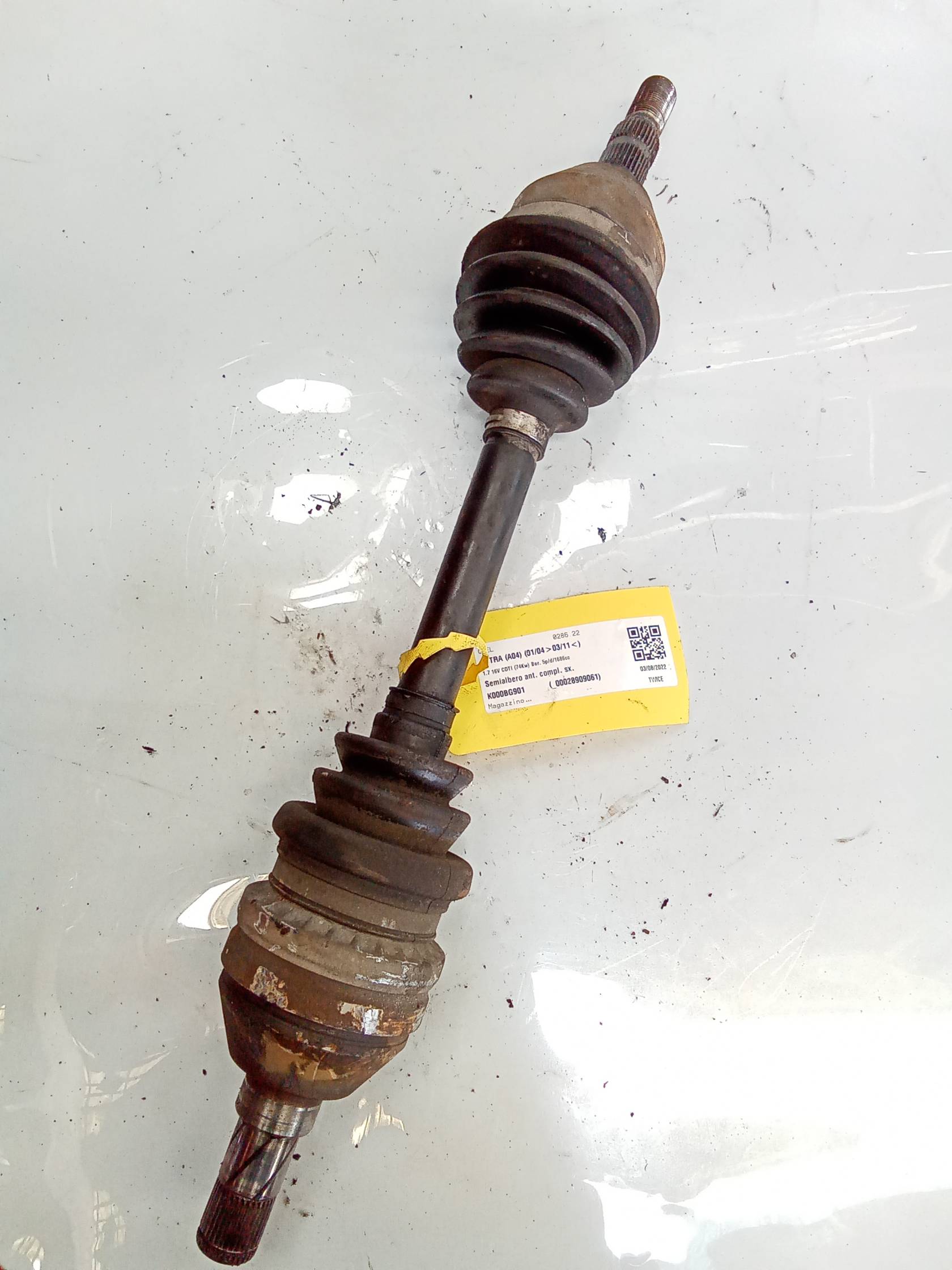 Semialbero ant. compl. sx.