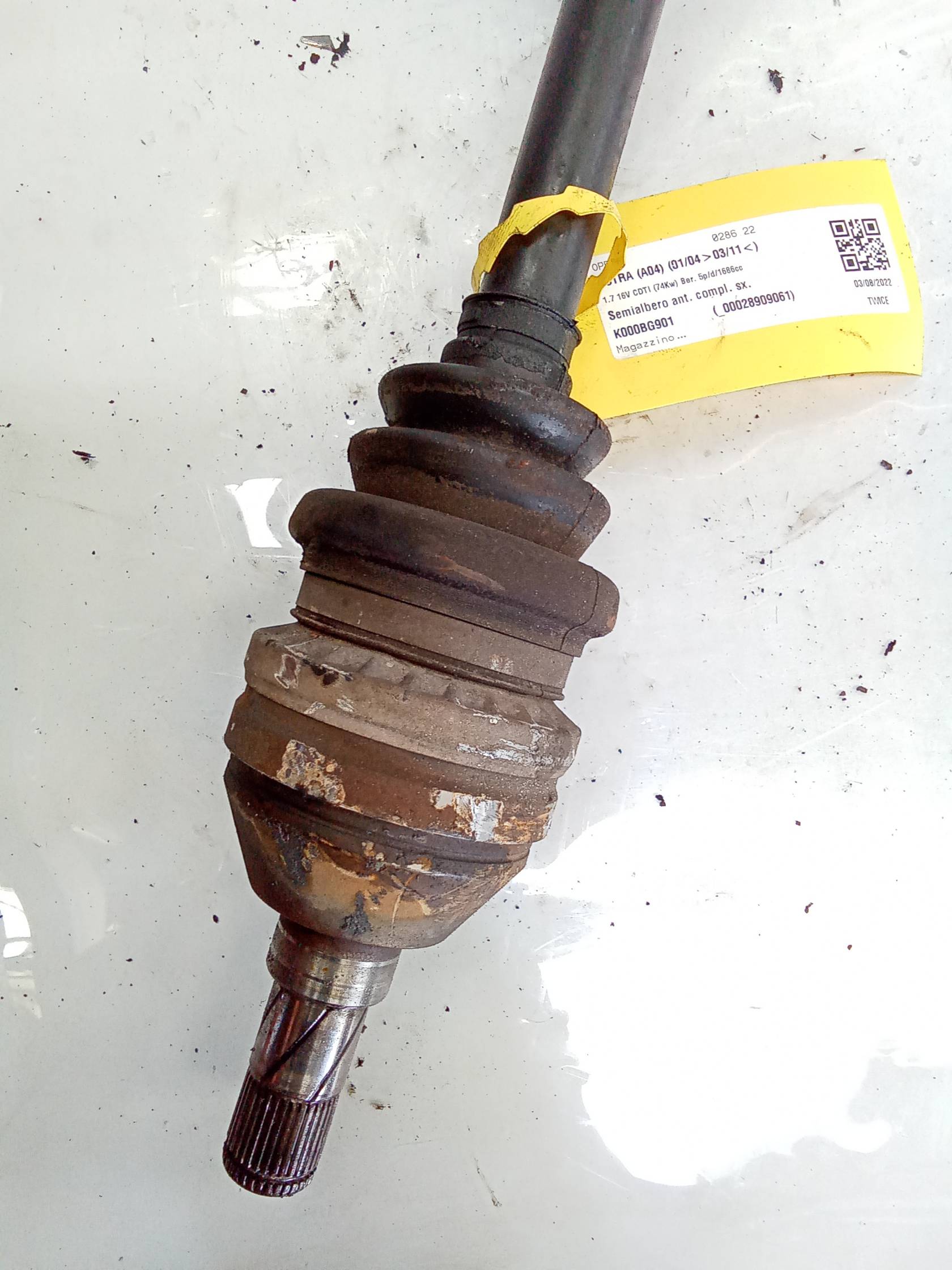 Semialbero ant. compl. sx.