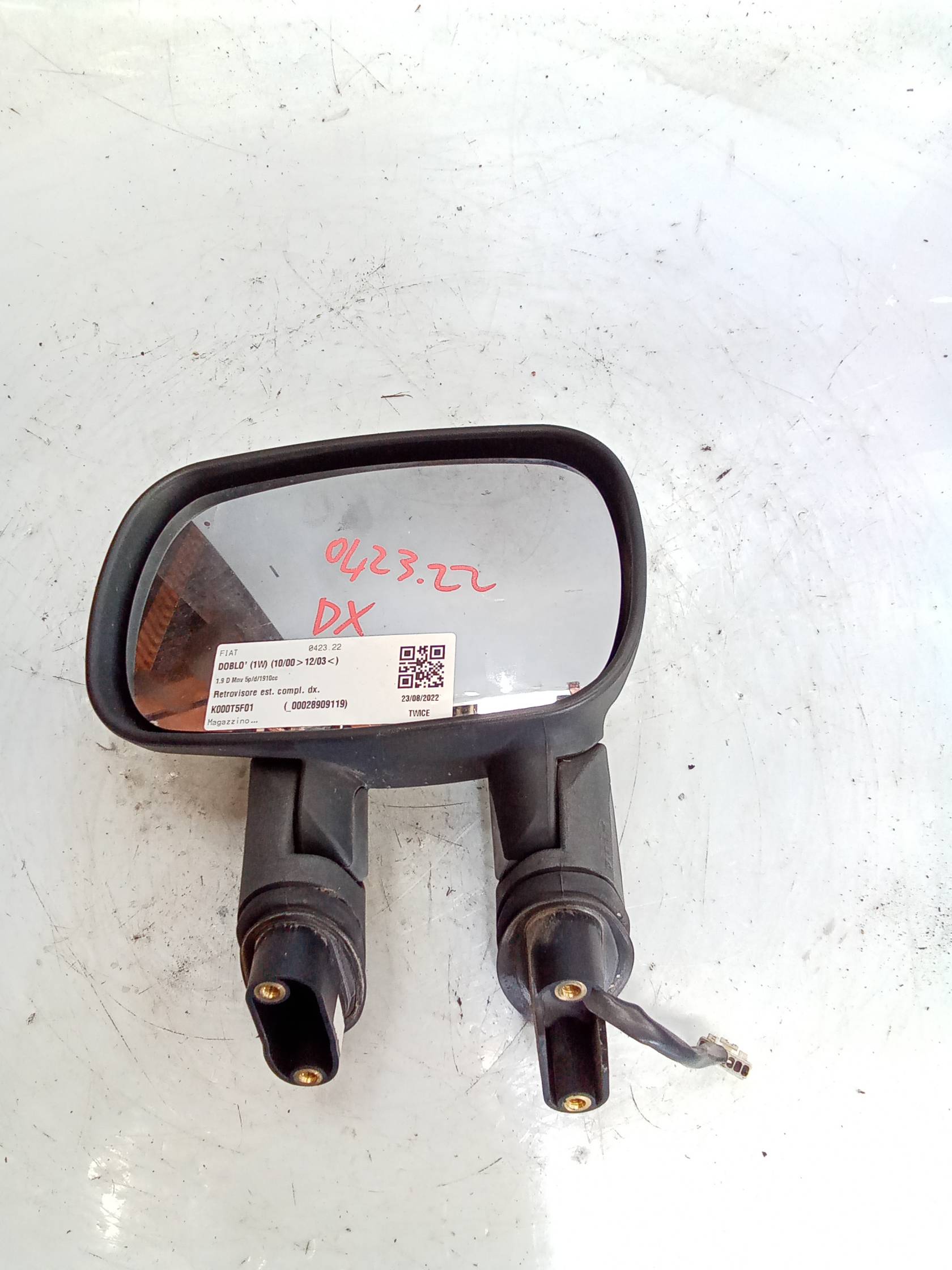 Retrovisore est. compl. dx.