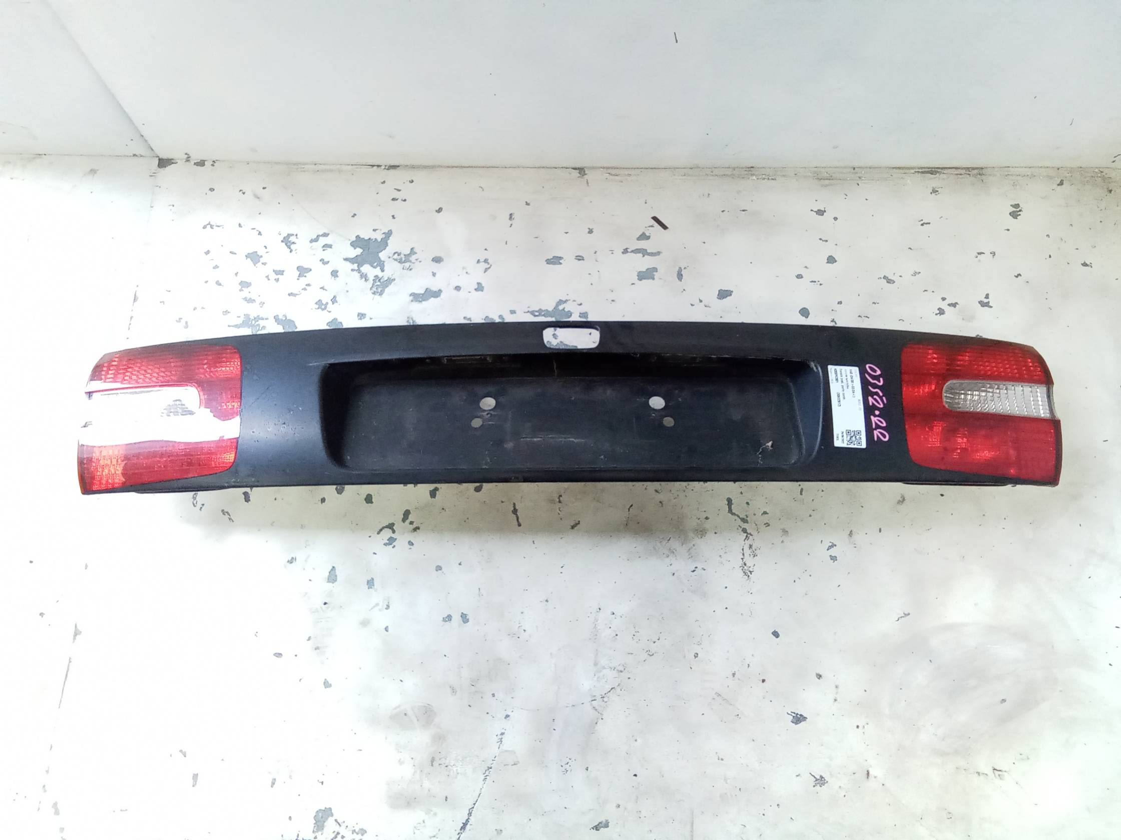 Fanale post. parte centr.