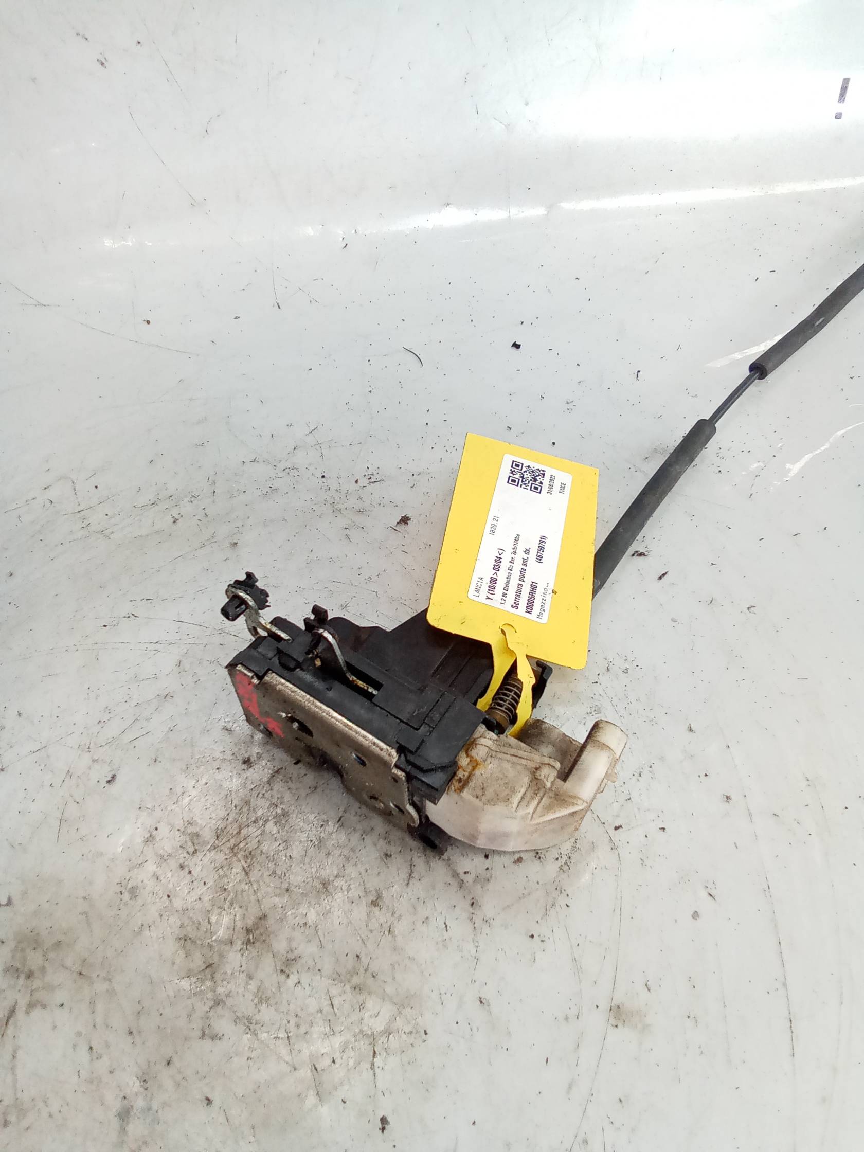 Serratura porta ant. dx.