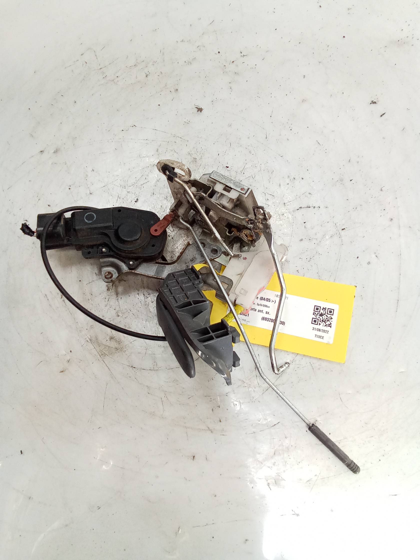 Serratura porta ant. sx.