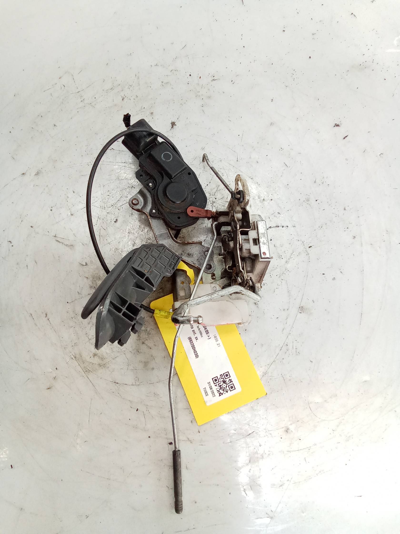 Serratura porta ant. sx.