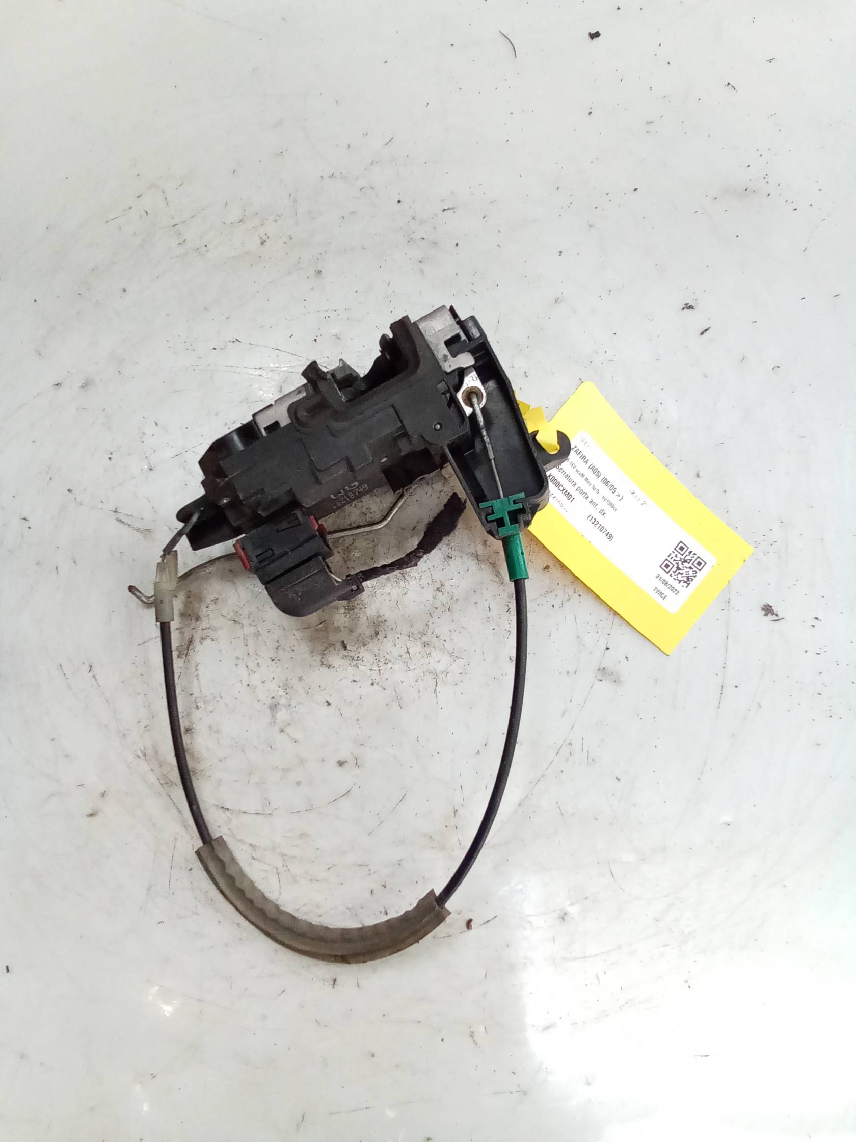 Serratura porta ant. dx.