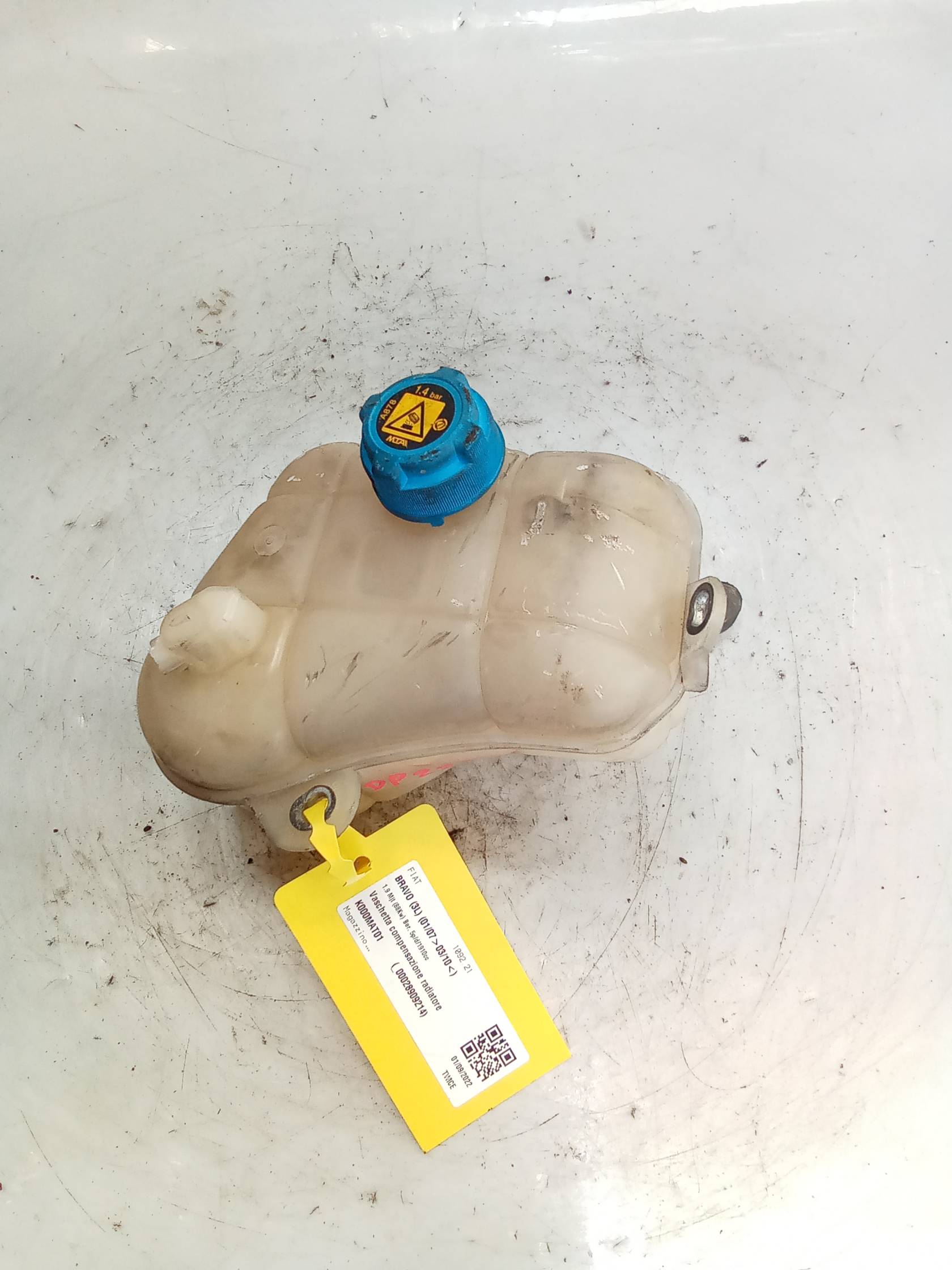 Vaschetta compensazione radiatore