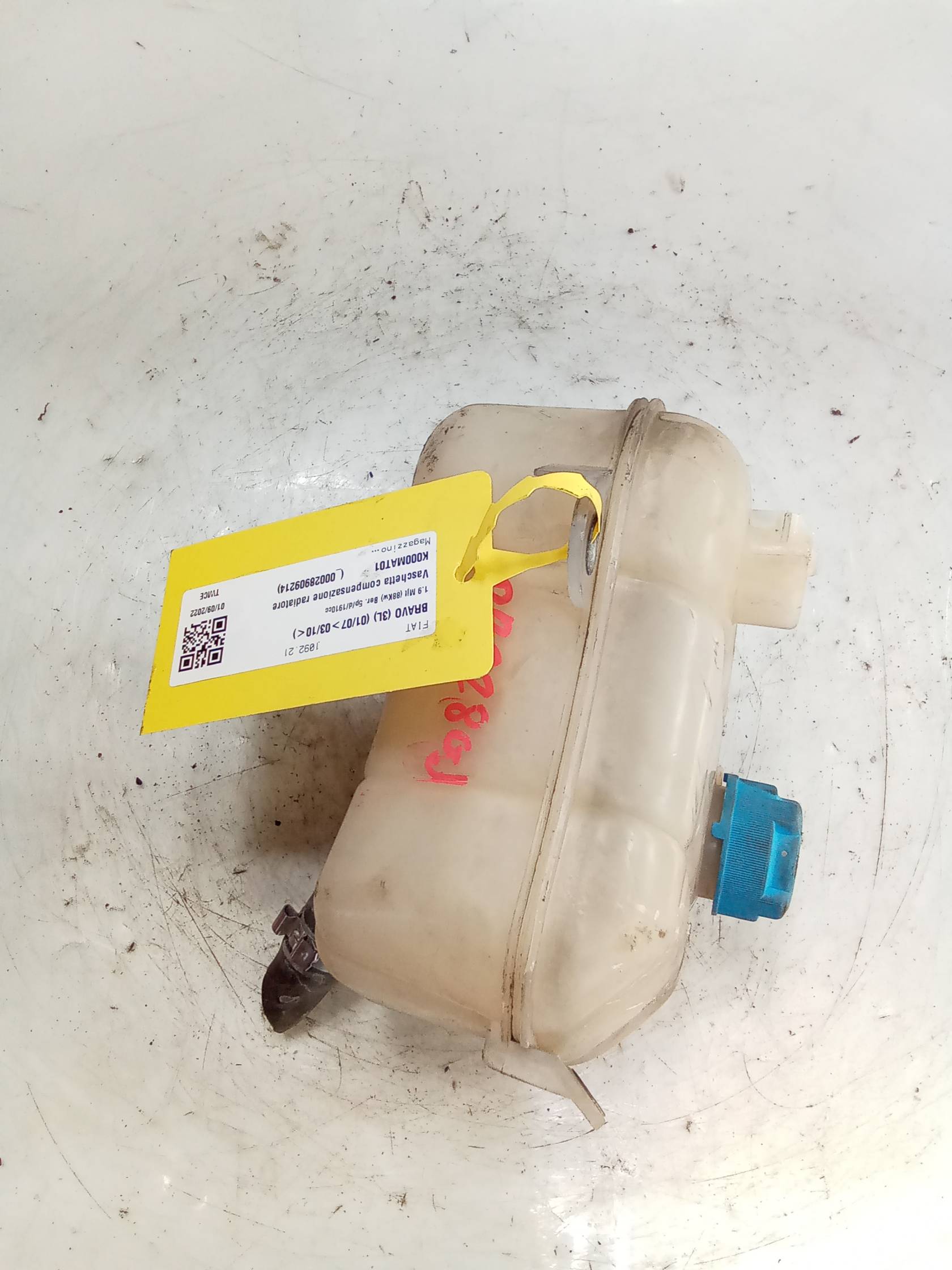 Vaschetta compensazione radiatore