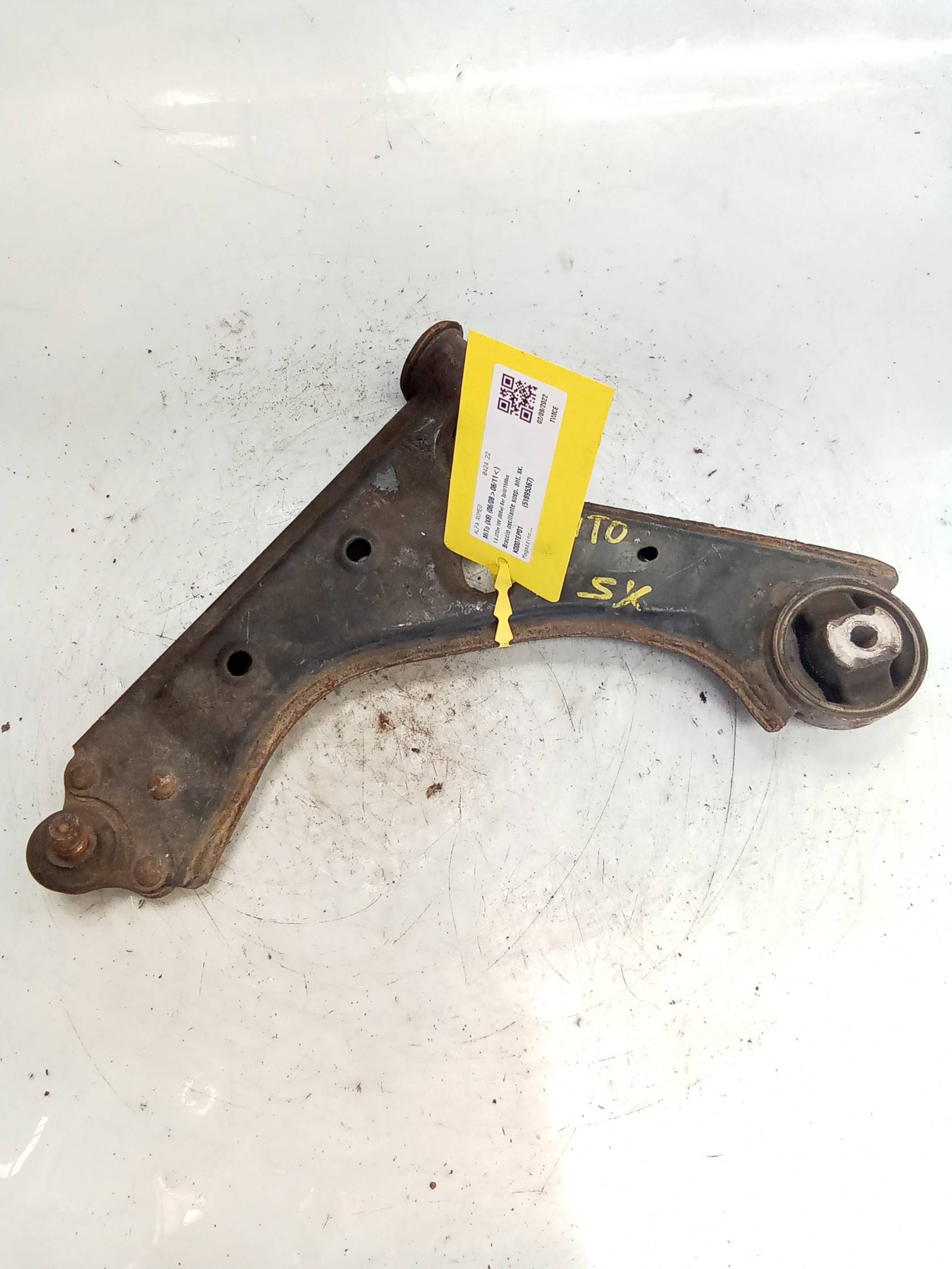 Braccio oscillante sosp. ant. sx.