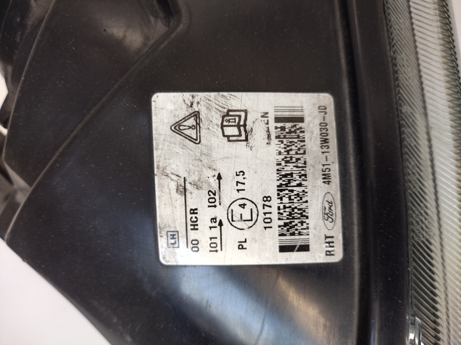 Fanale anteriore sinistro