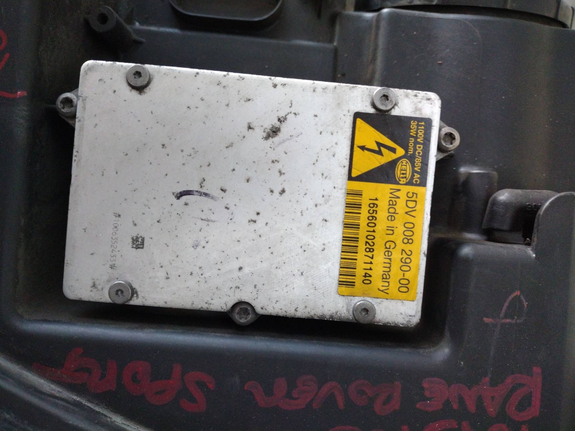 Fanale anteriore sinistro