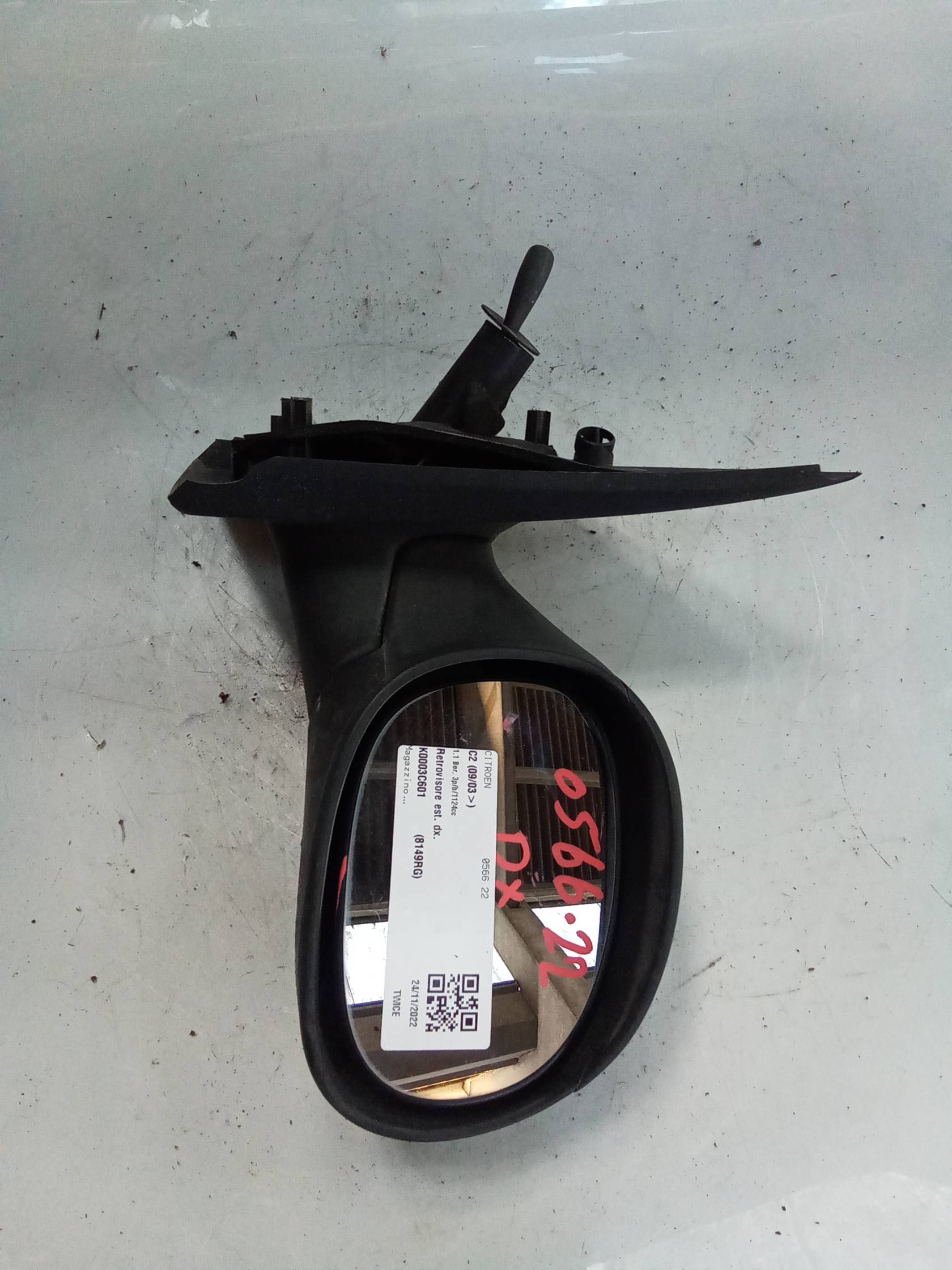 Retrovisore est. dx.