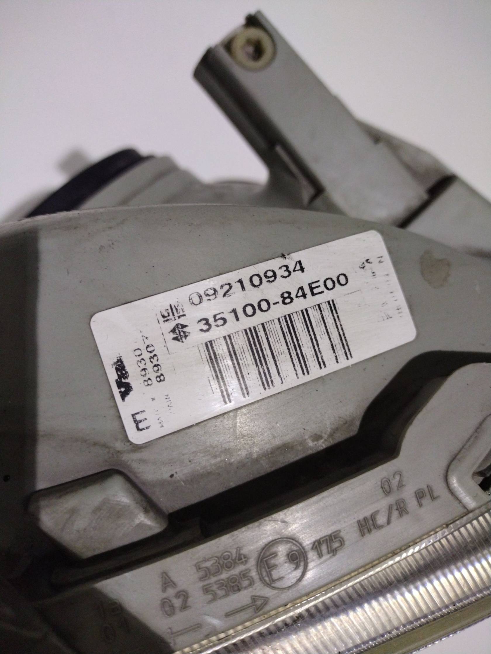 Fanale anteriore destro