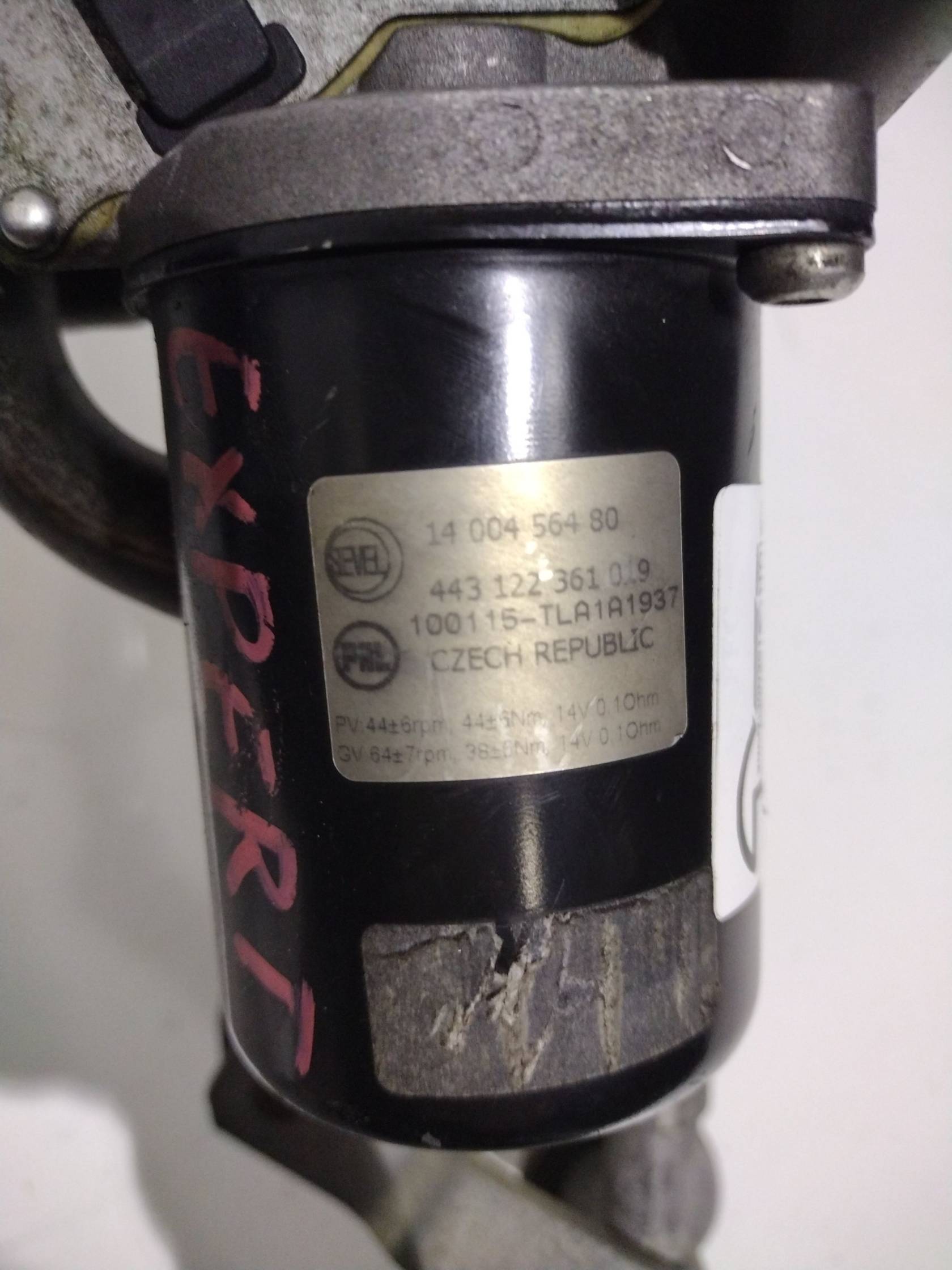 Motorino tergicristalli