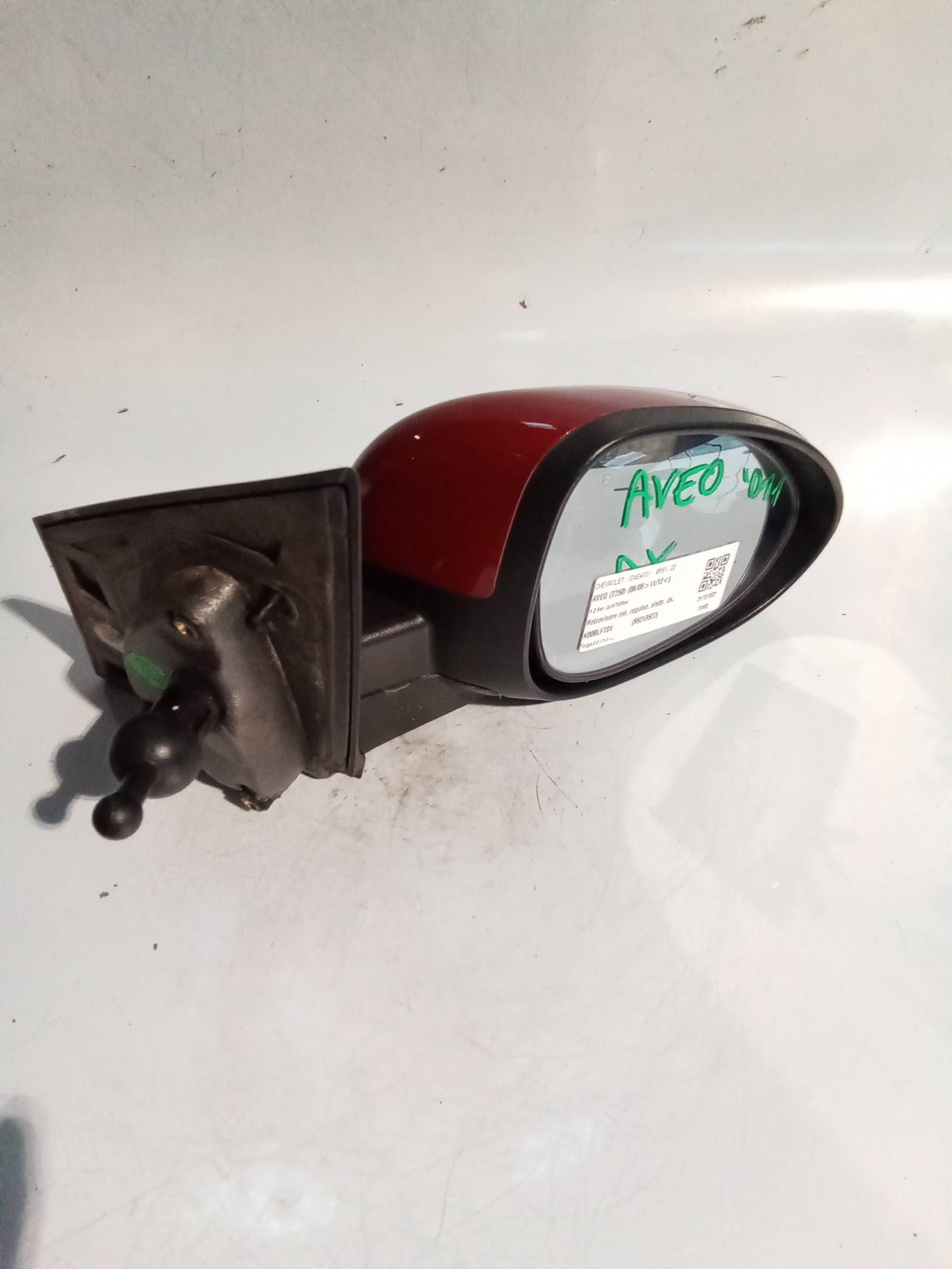 Retrovisore est. regolaz. elettr. dx.