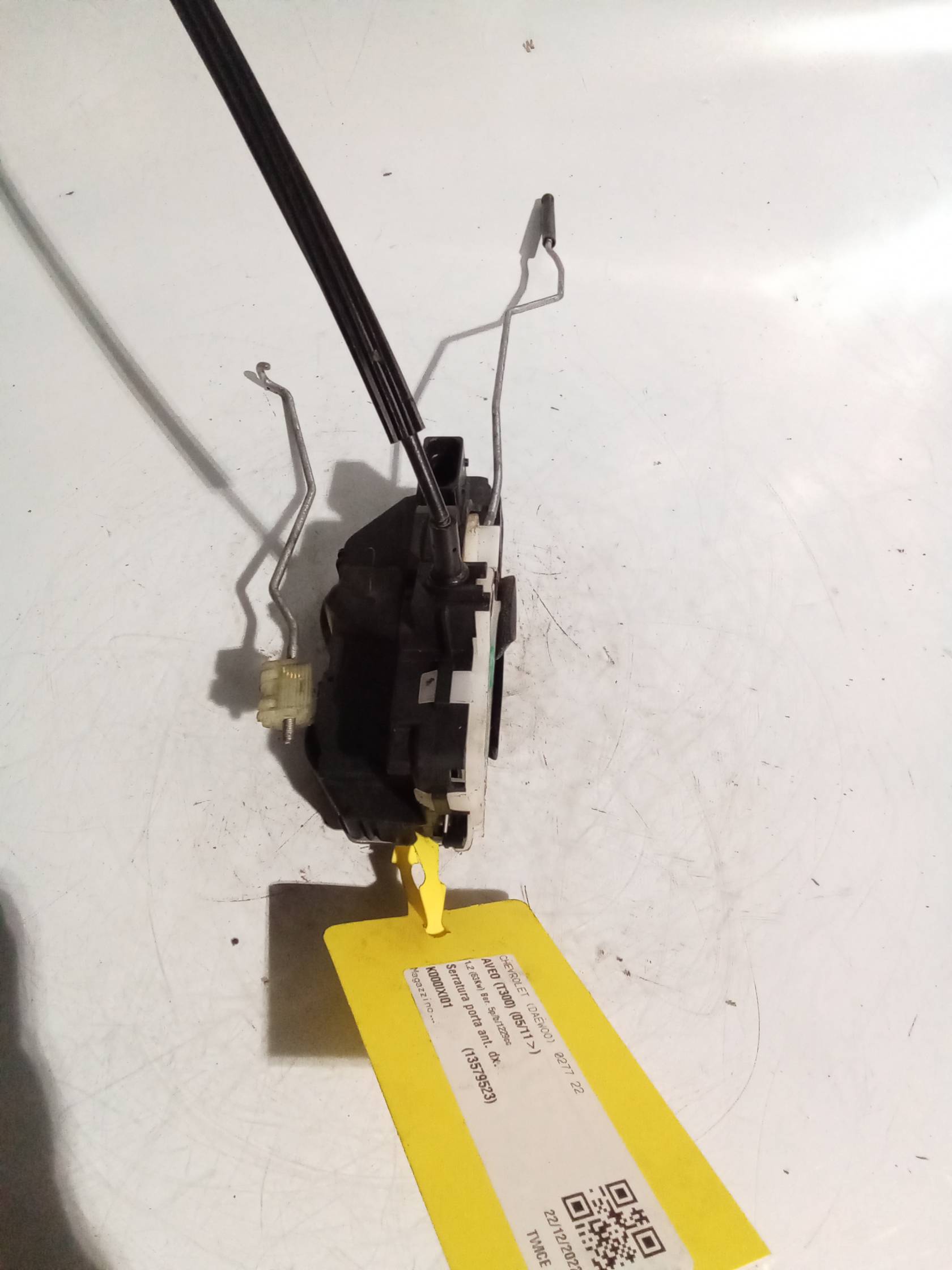 Serratura porta ant. dx.