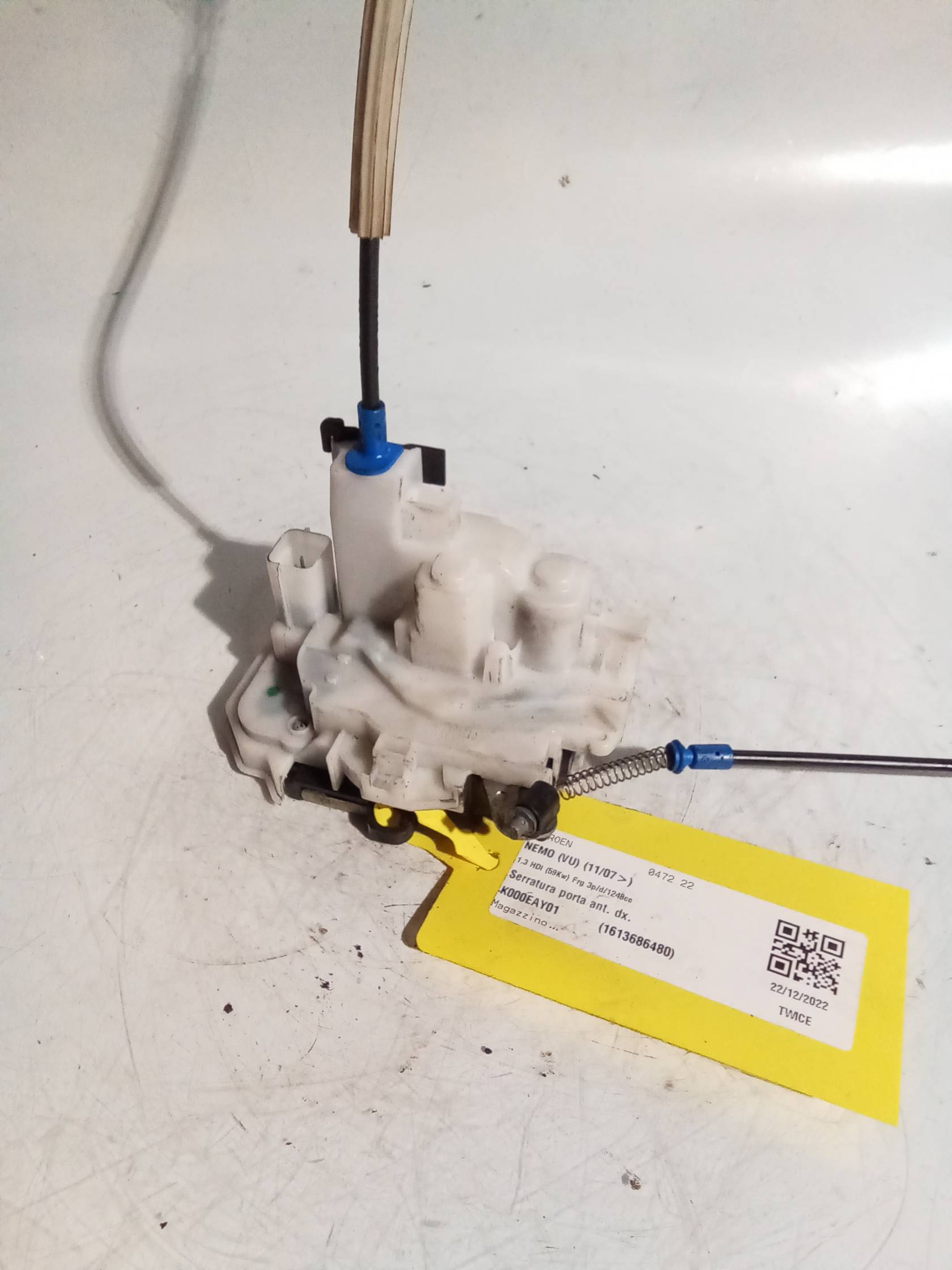 Serratura porta ant. sx.