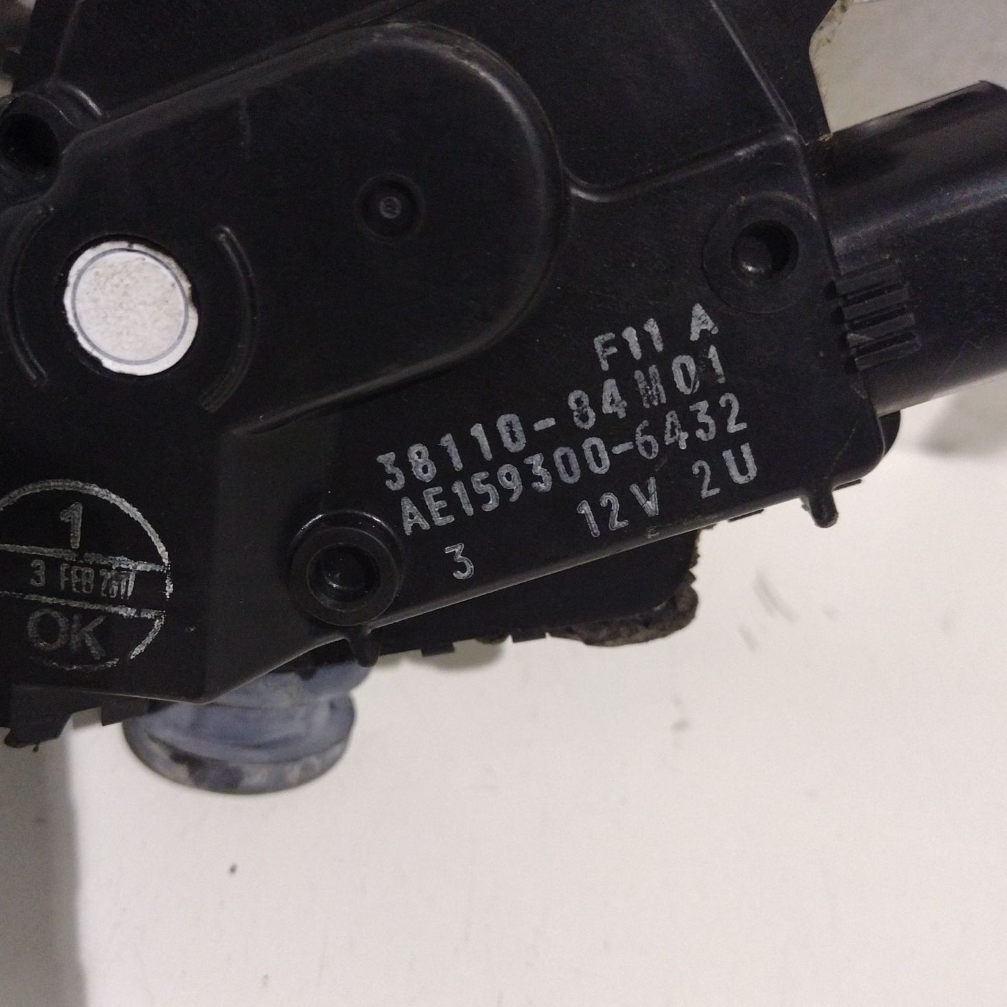 Motorino tergicristalli