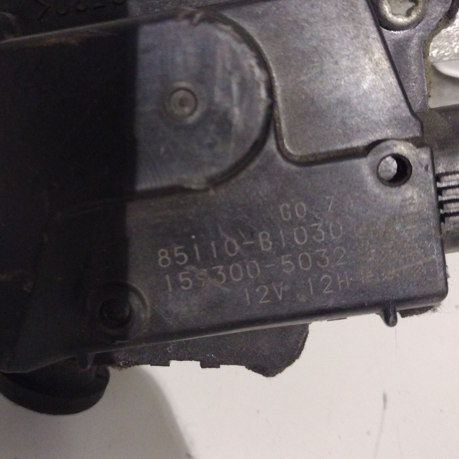 Motorino tergicristalli