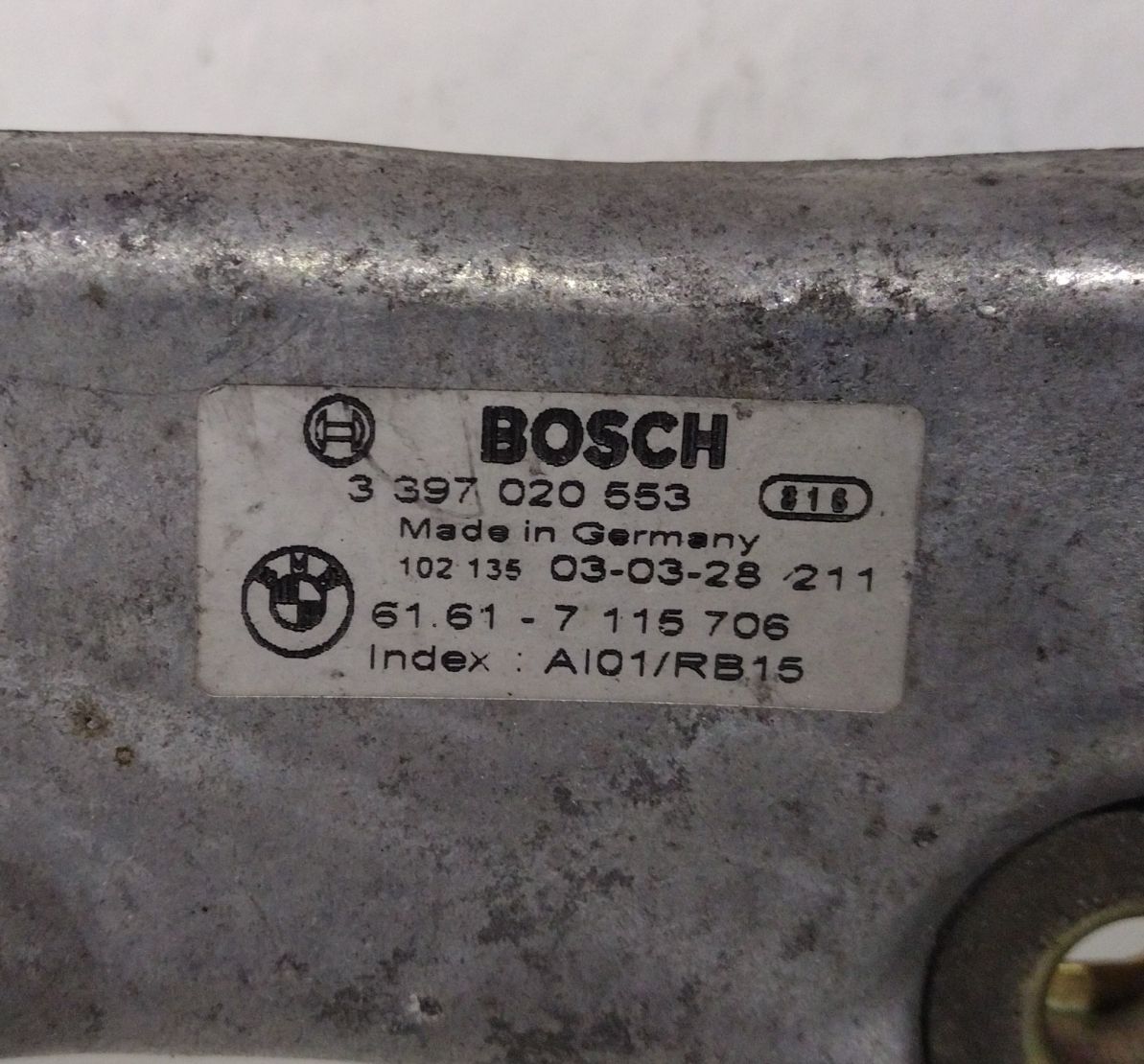 Motorino tergicristalli