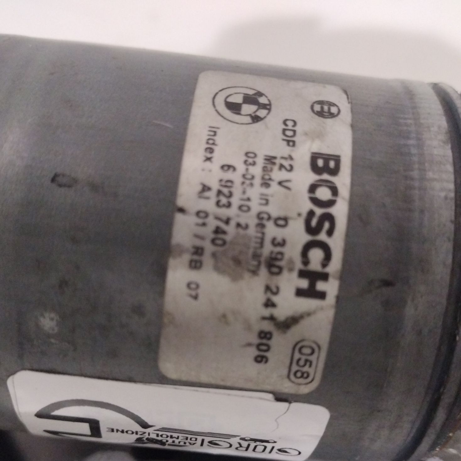 Motorino tergicristalli