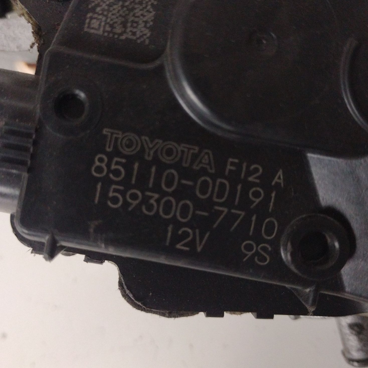 Motorino tergicristalli