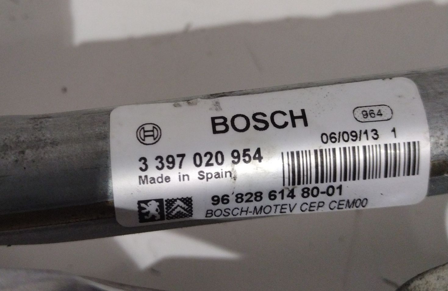 Motorino tergicristalli