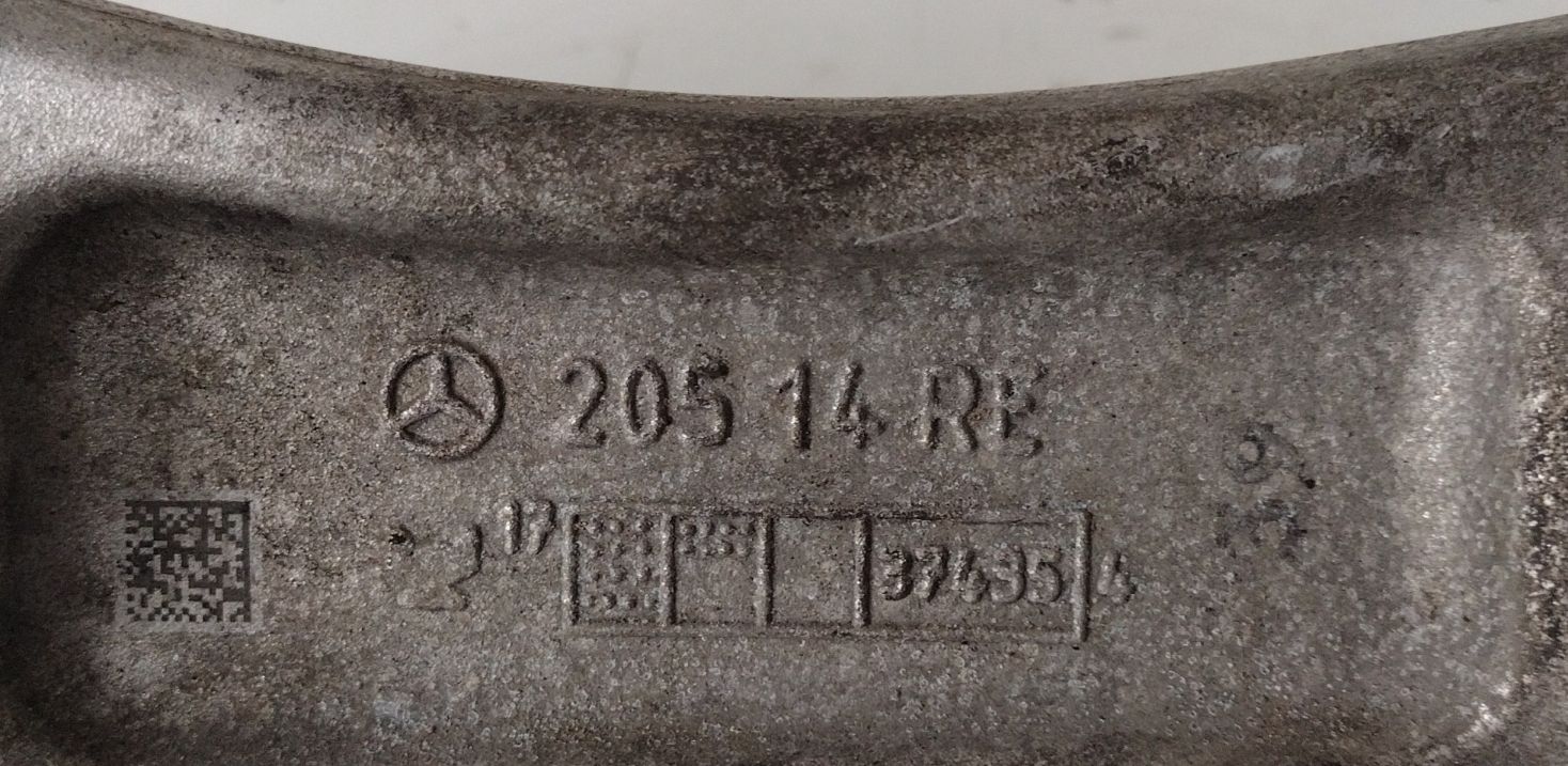 Braccio oscillante anteriore destra