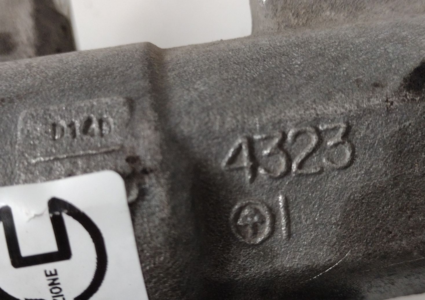 Pinza freno posteriore destro