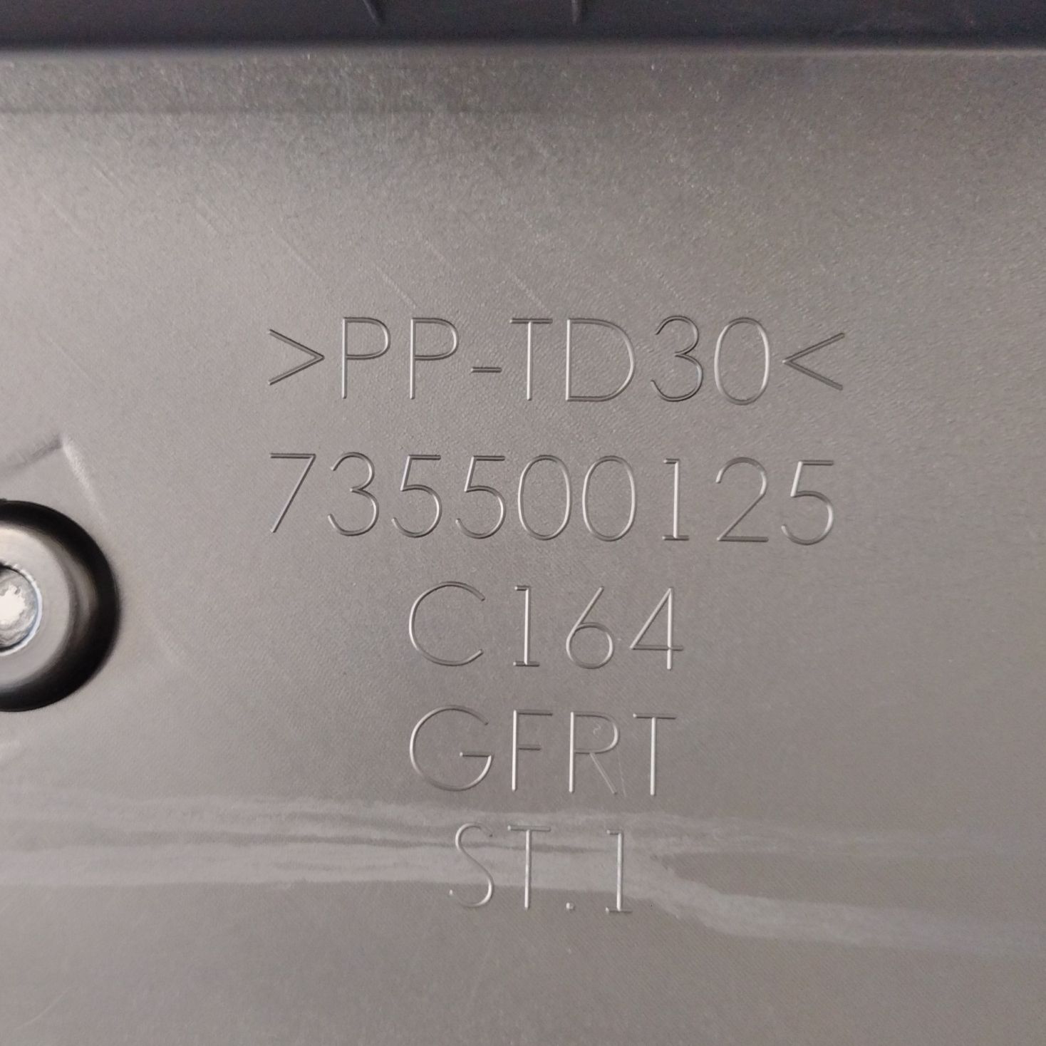 Griglia paraurti anteriore