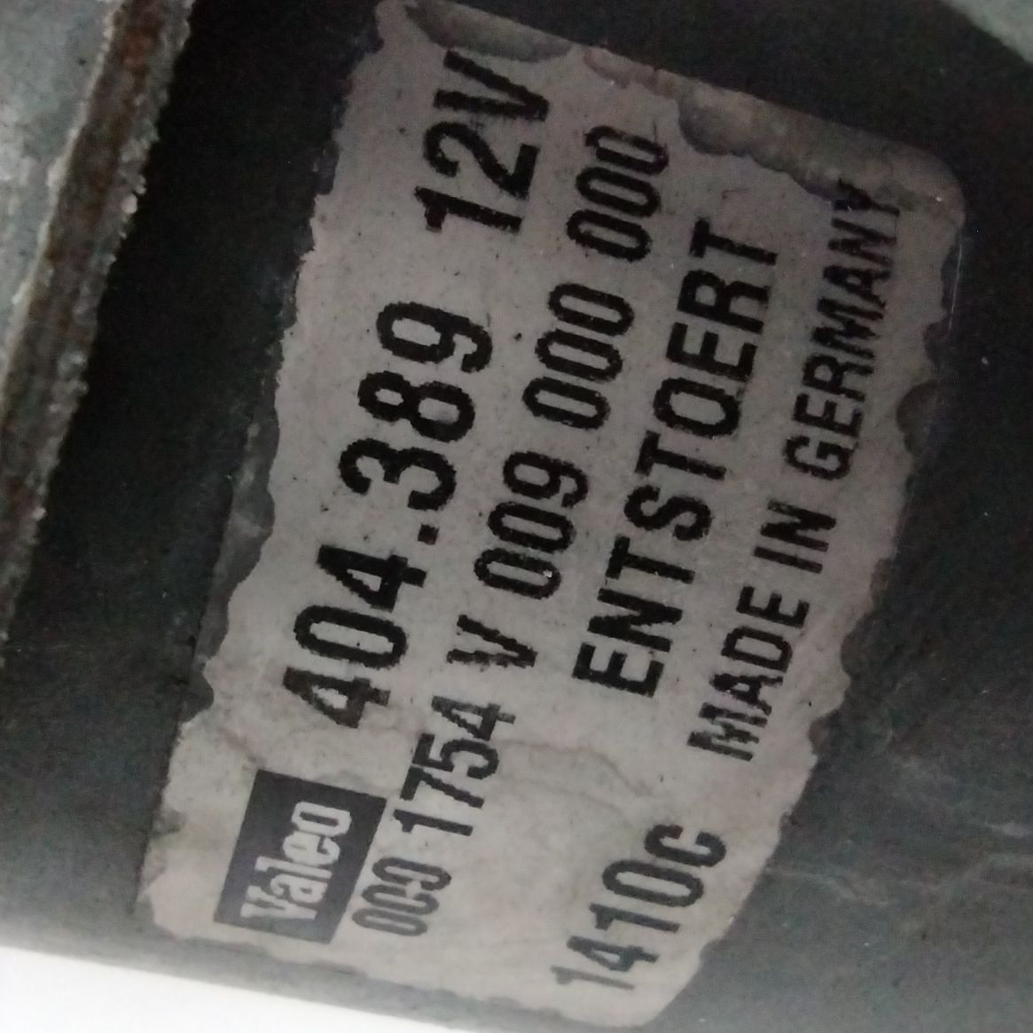 Motorino tergicristalli