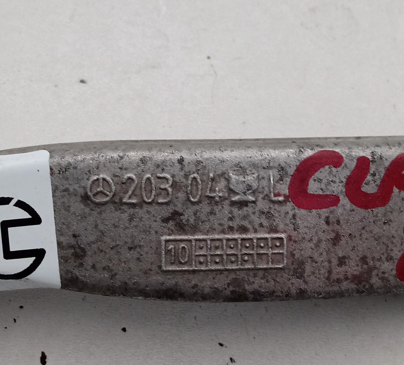 Braccio oscillante anteriore sinistro