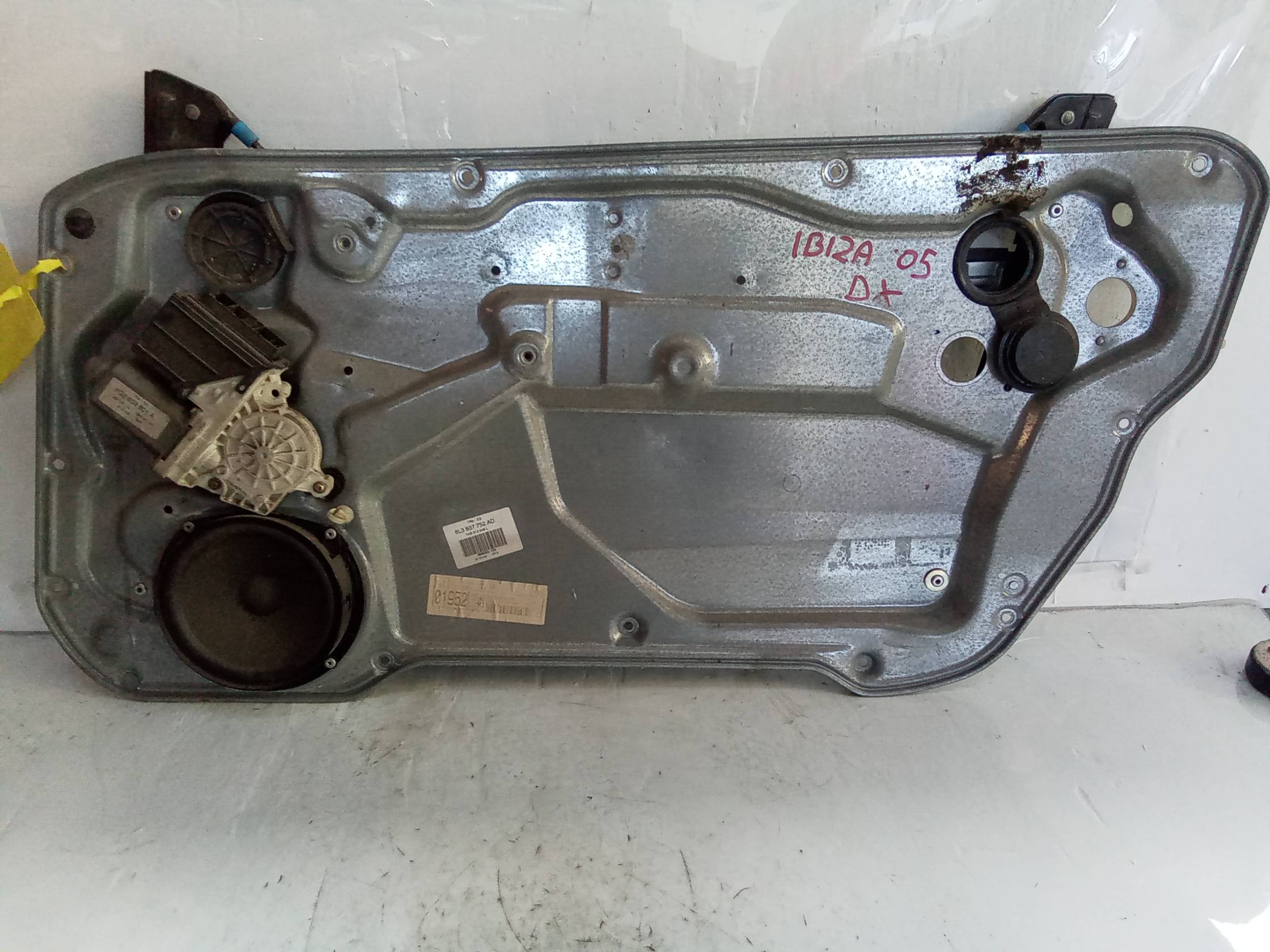 Alzacristallo porta ant. dx.